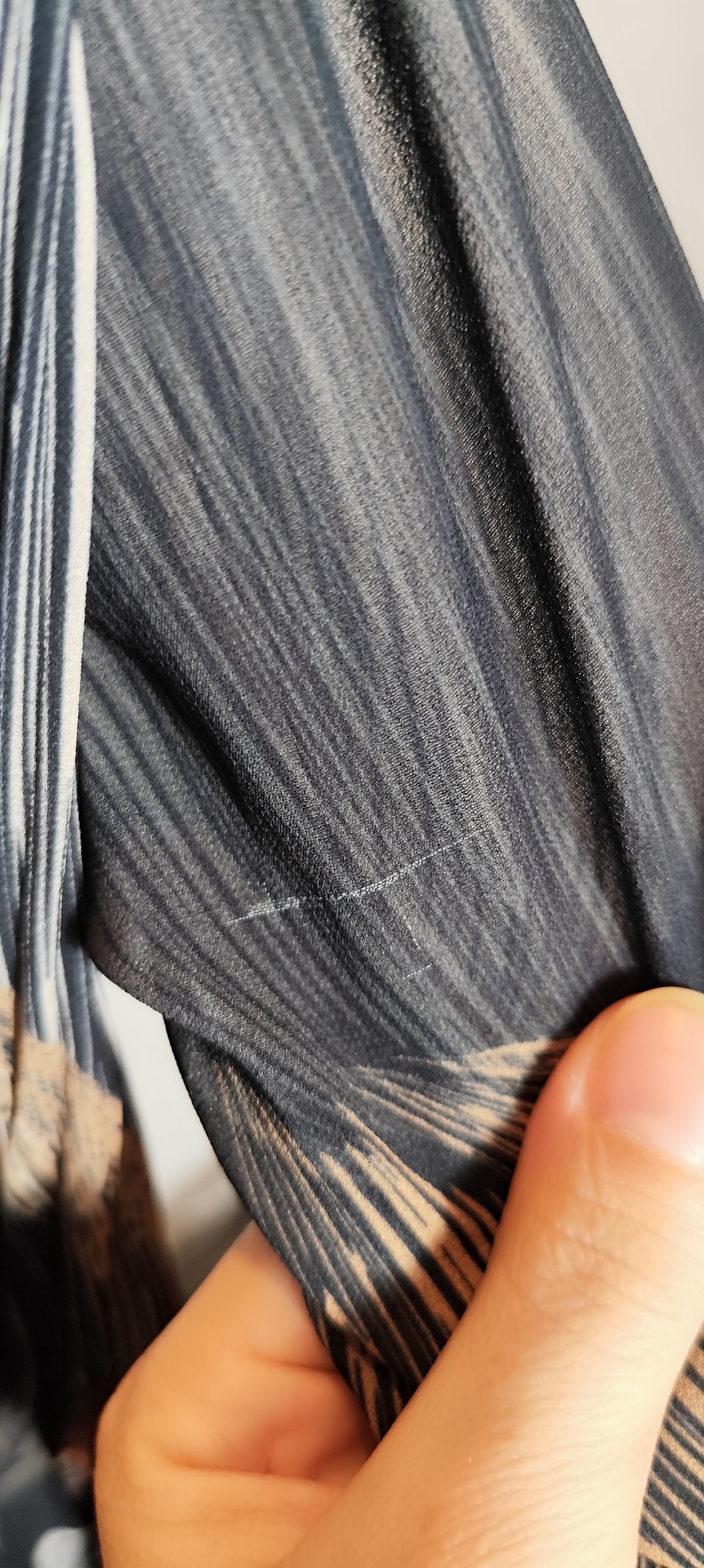 Robe rétro plissée