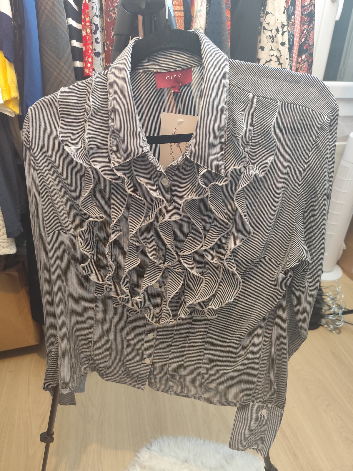Chemise col froufrou City