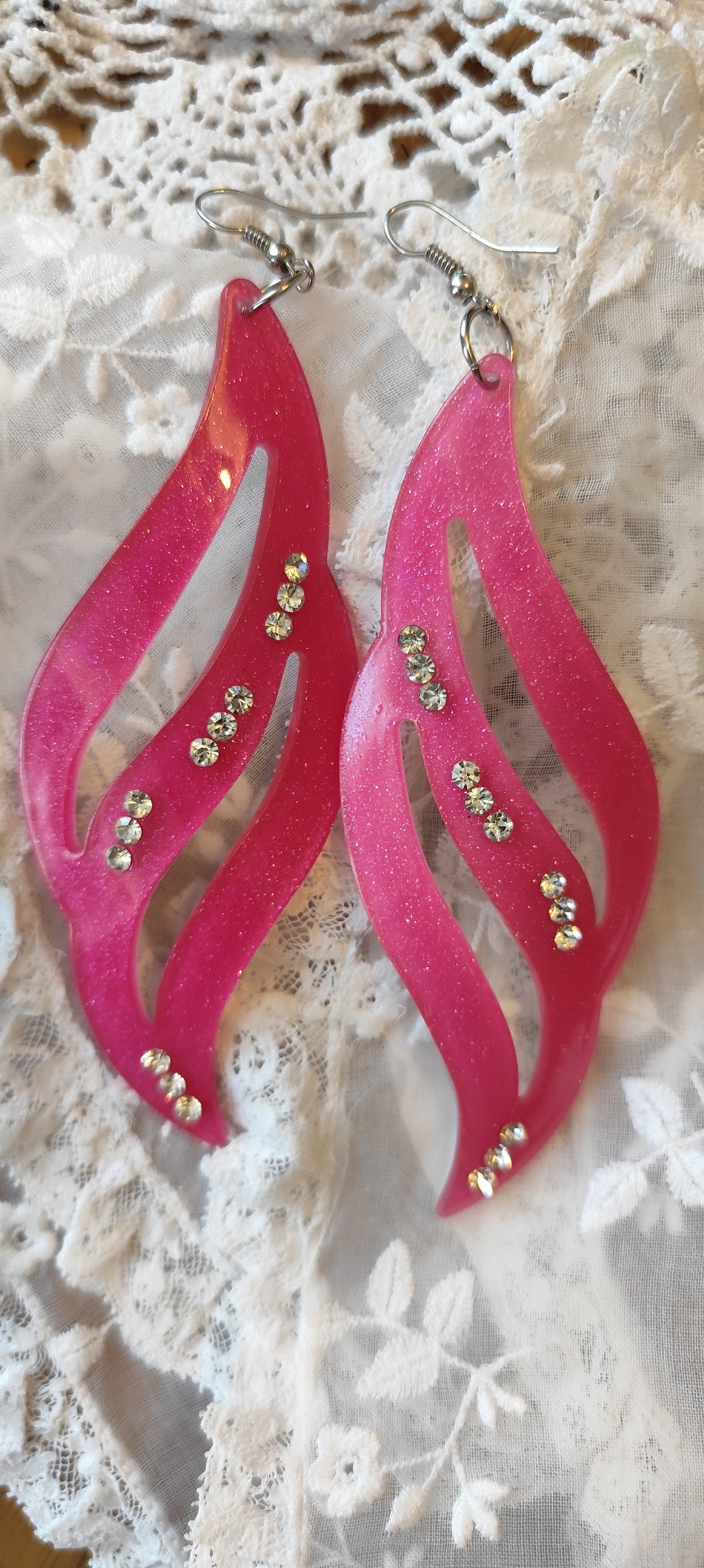 Boucles d'oreilles ailes d'anges