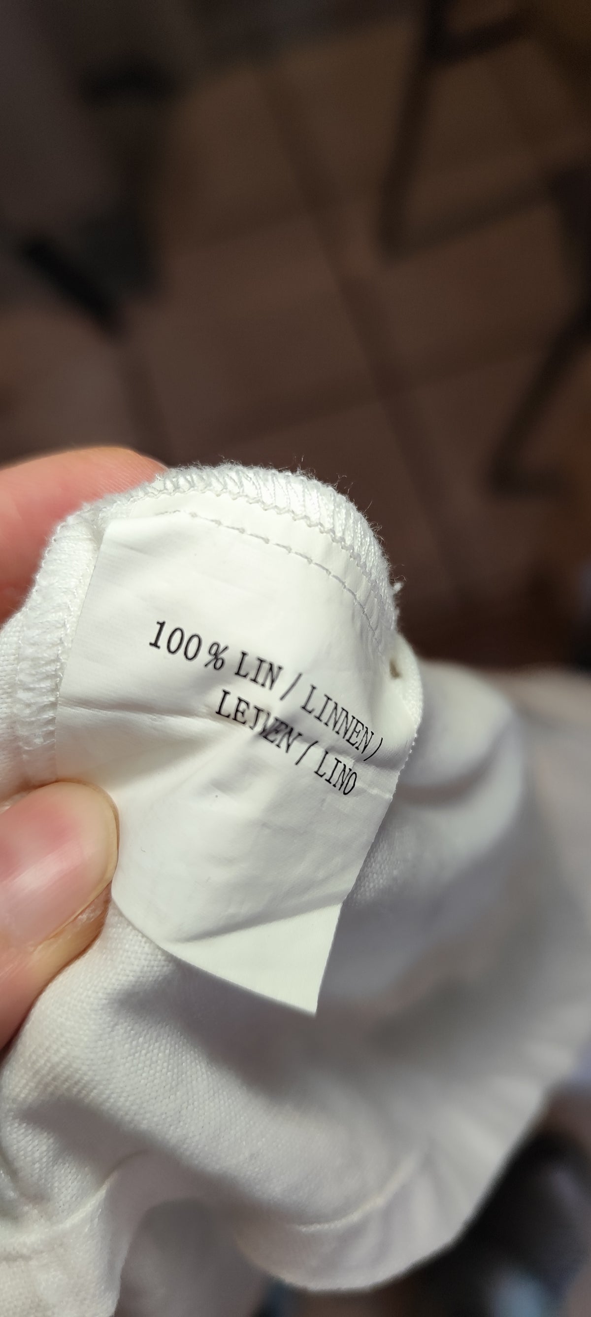 Chemise en lin Maison 1 2 3