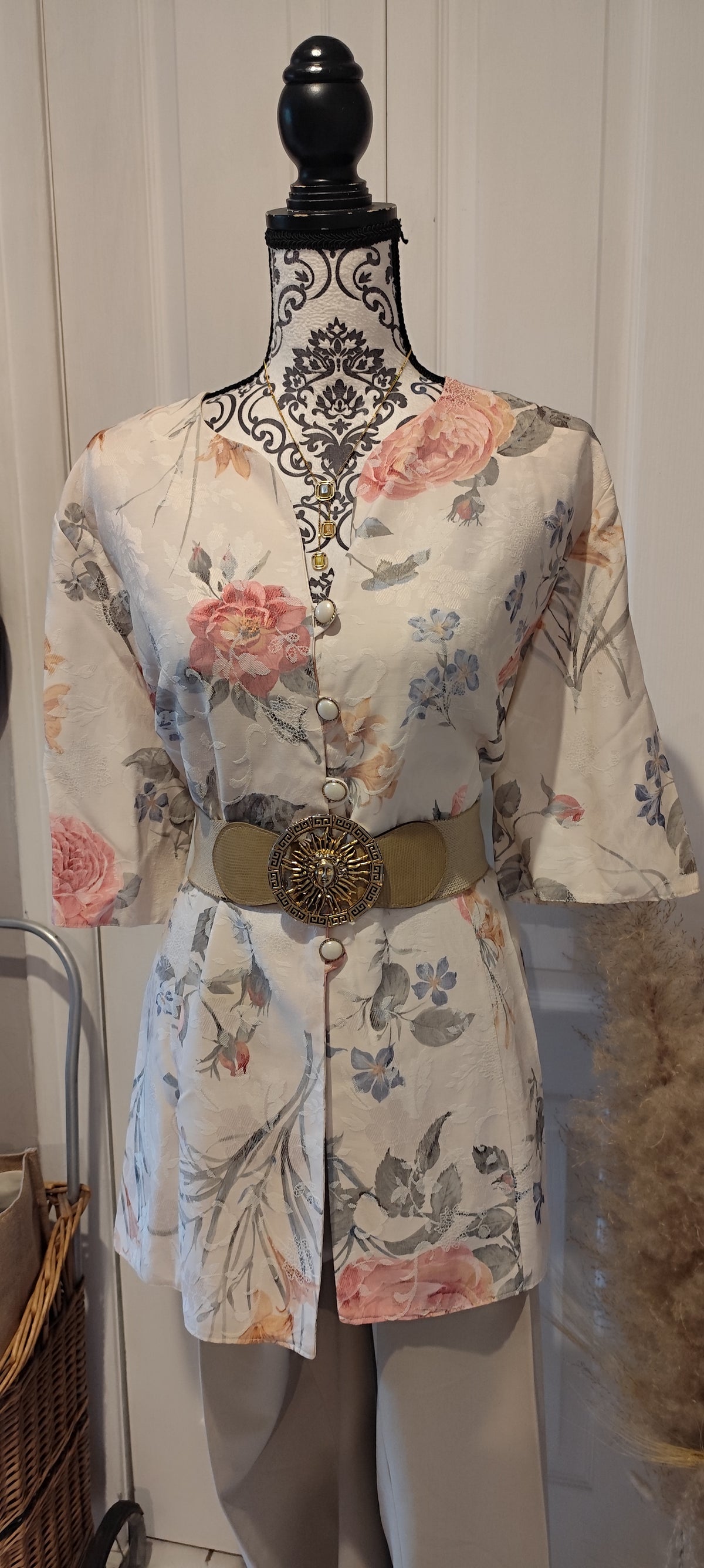 Blouse motif floral Canda