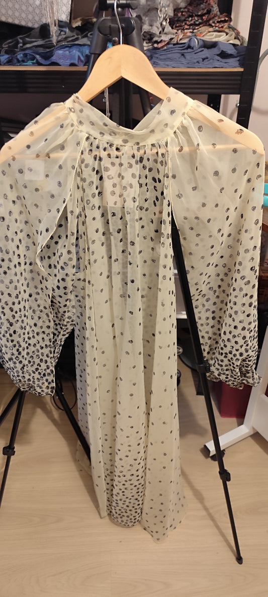 Robe Cléa transparente