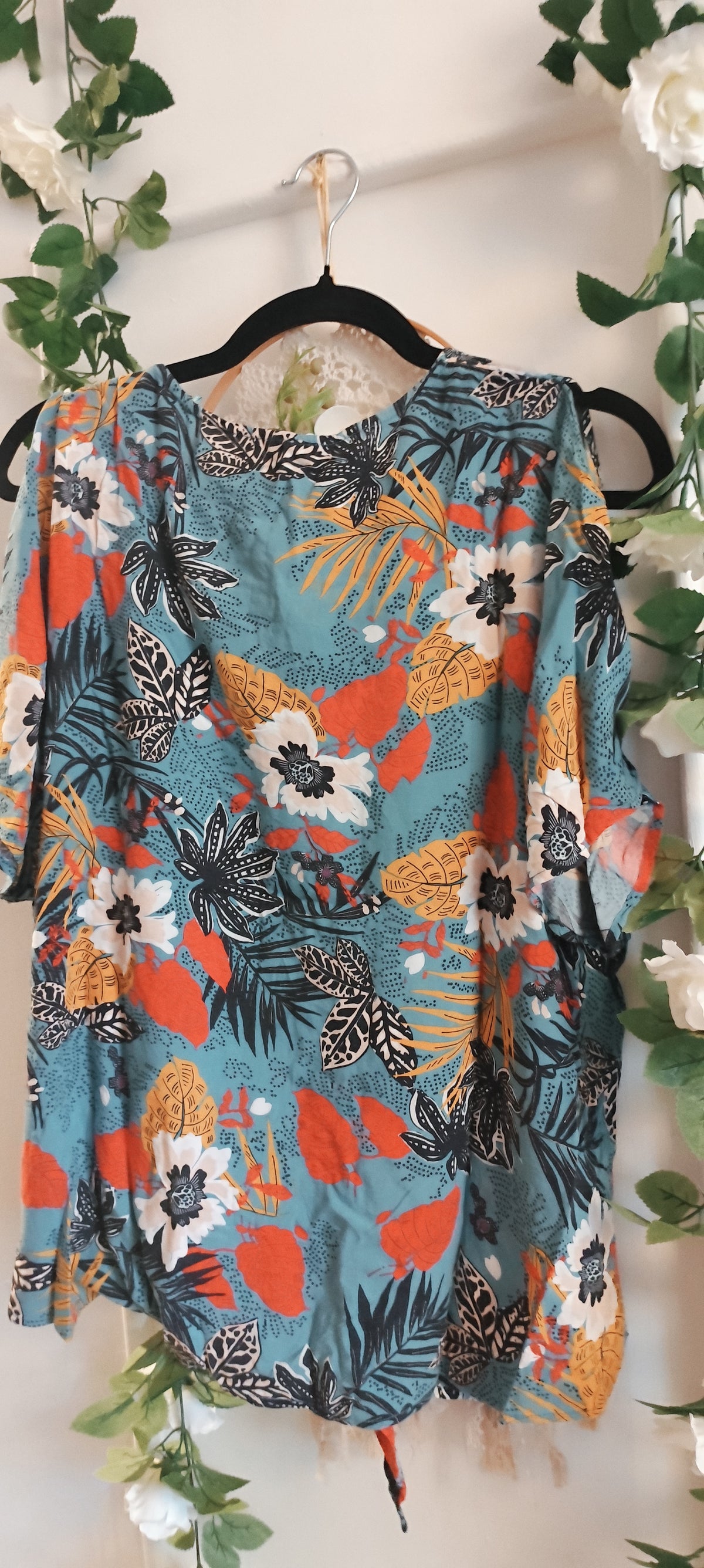 Blouse fleurie