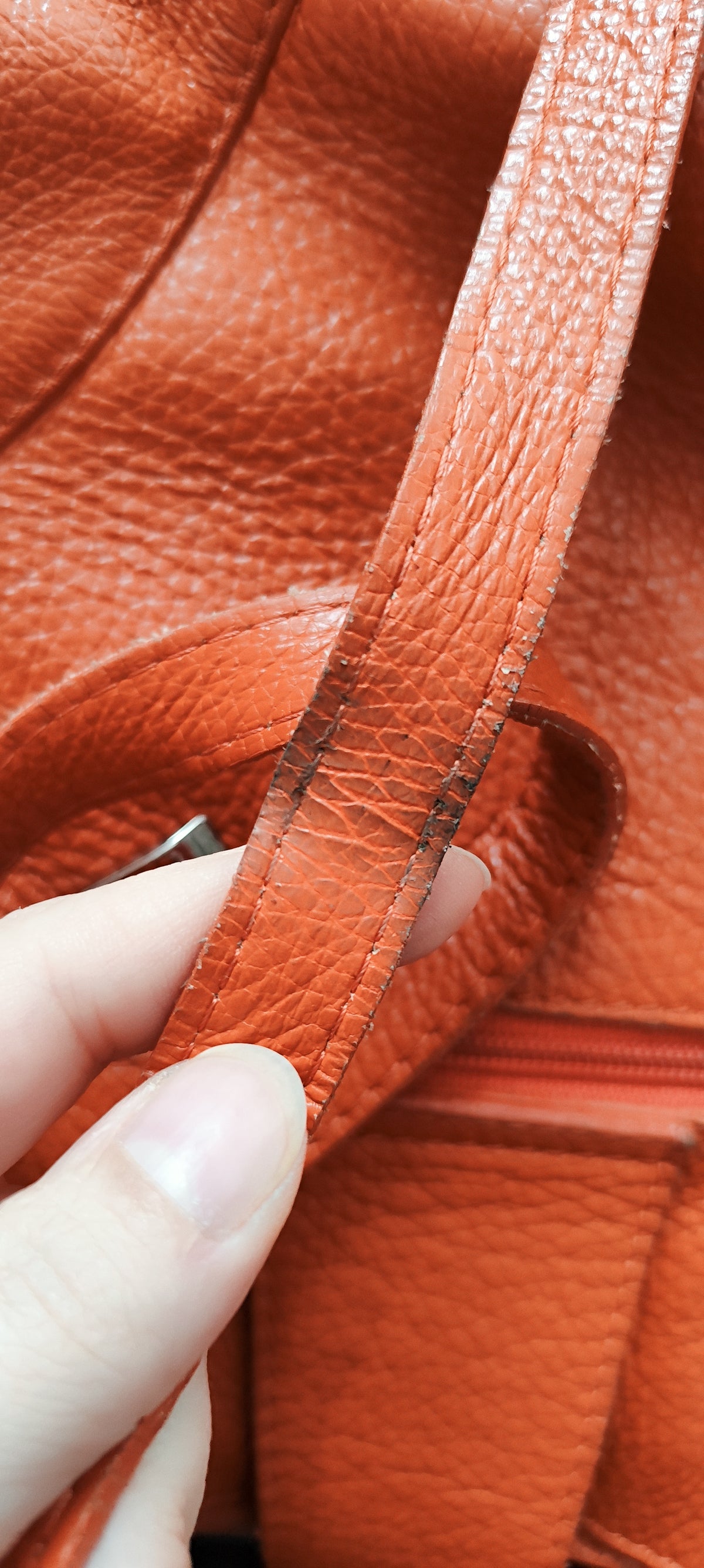Sac en cuir rétro