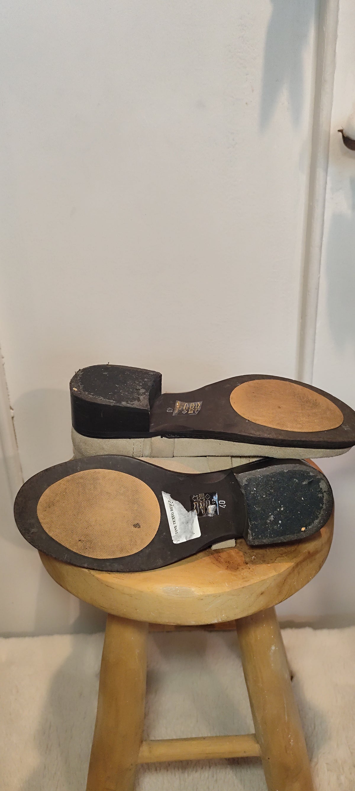 Bottes en cuir Texto
