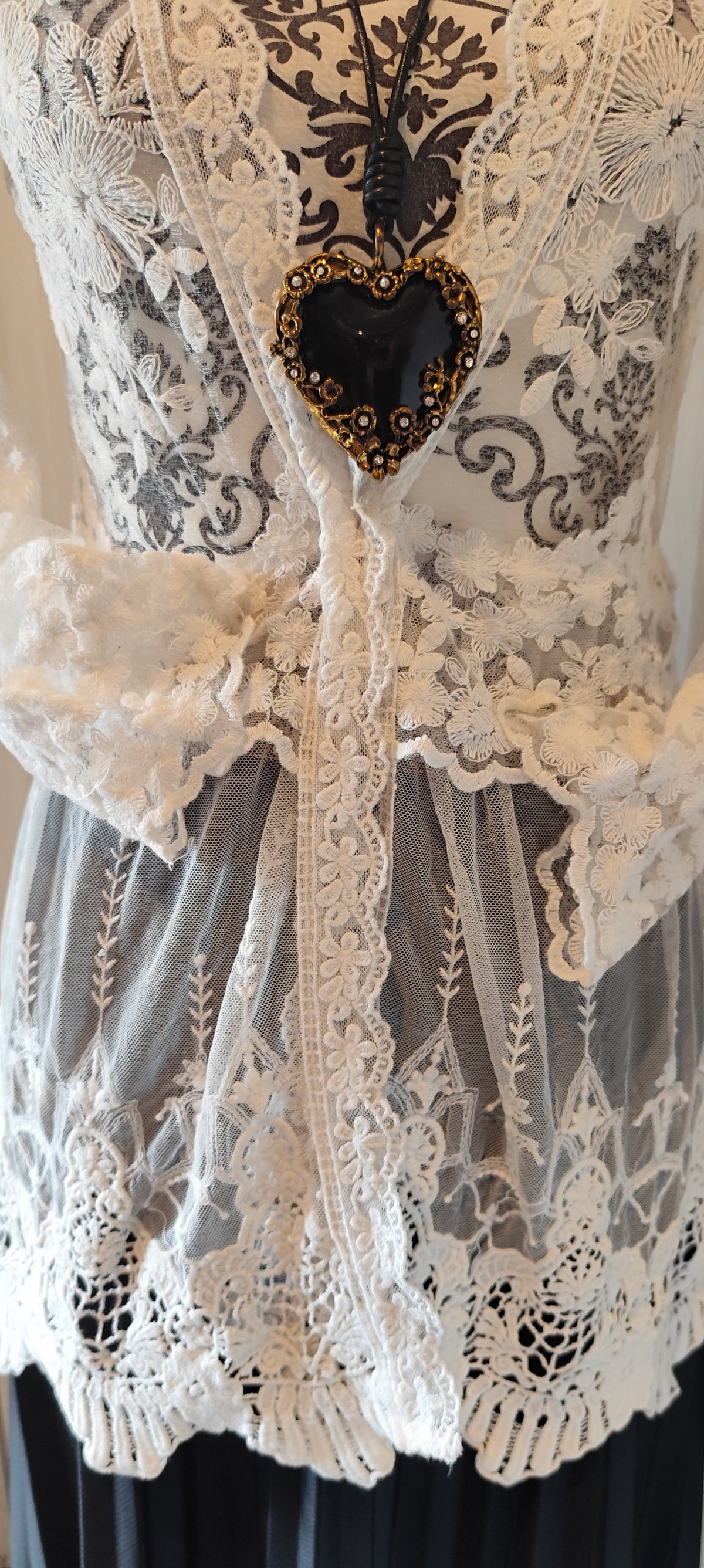 Kimono en dentelle