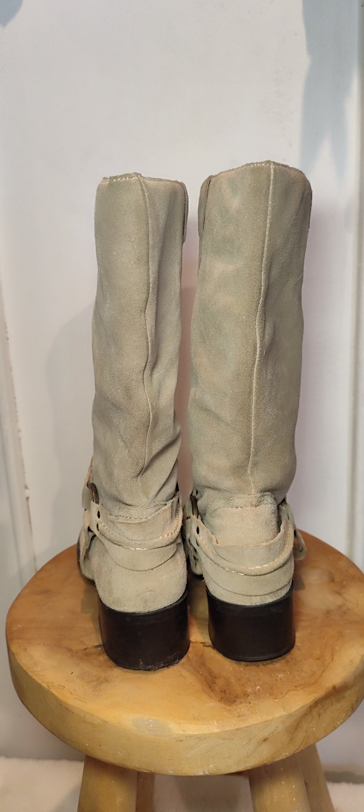 Bottes en cuir Texto