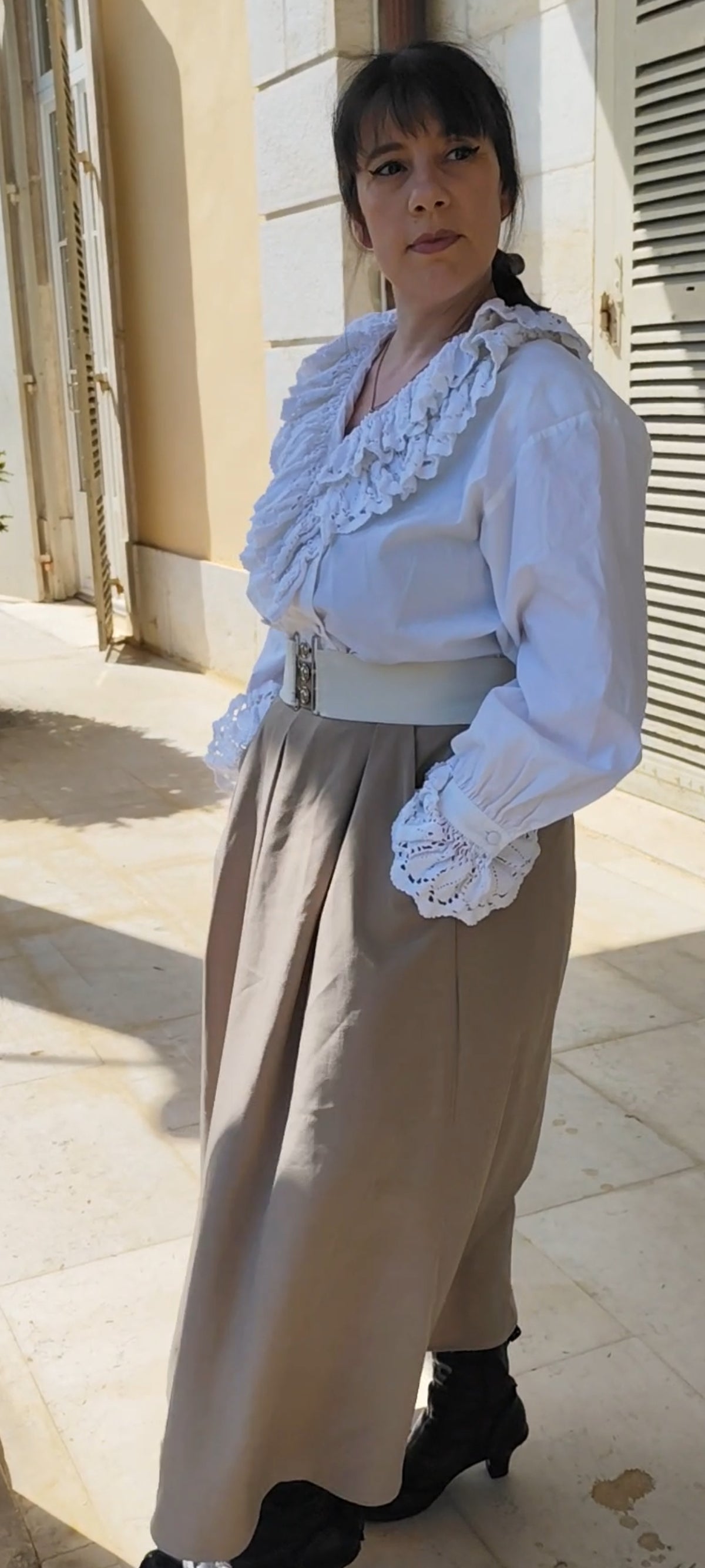 Blouse romantique Rossella Argento
