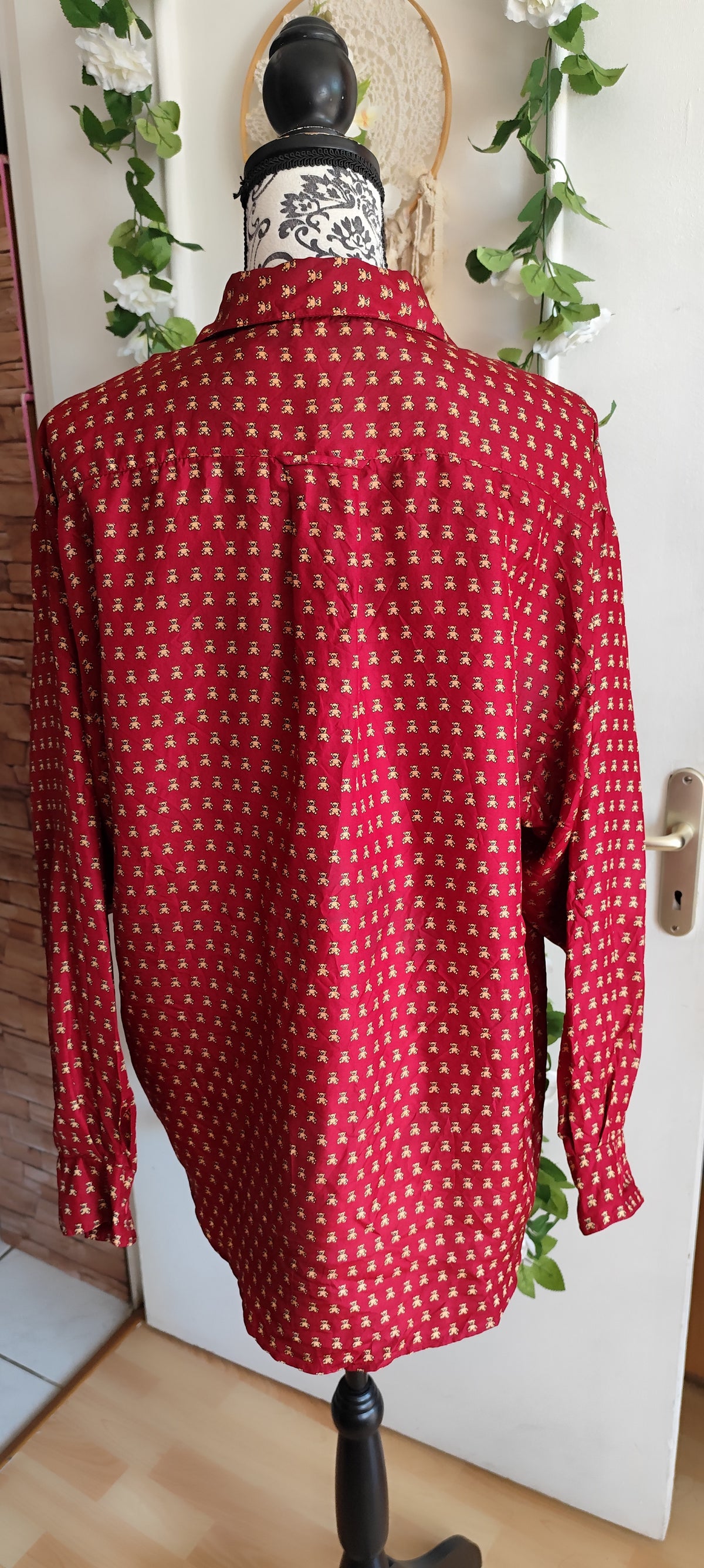 Chemise en soie Jacqueline Riu vintage