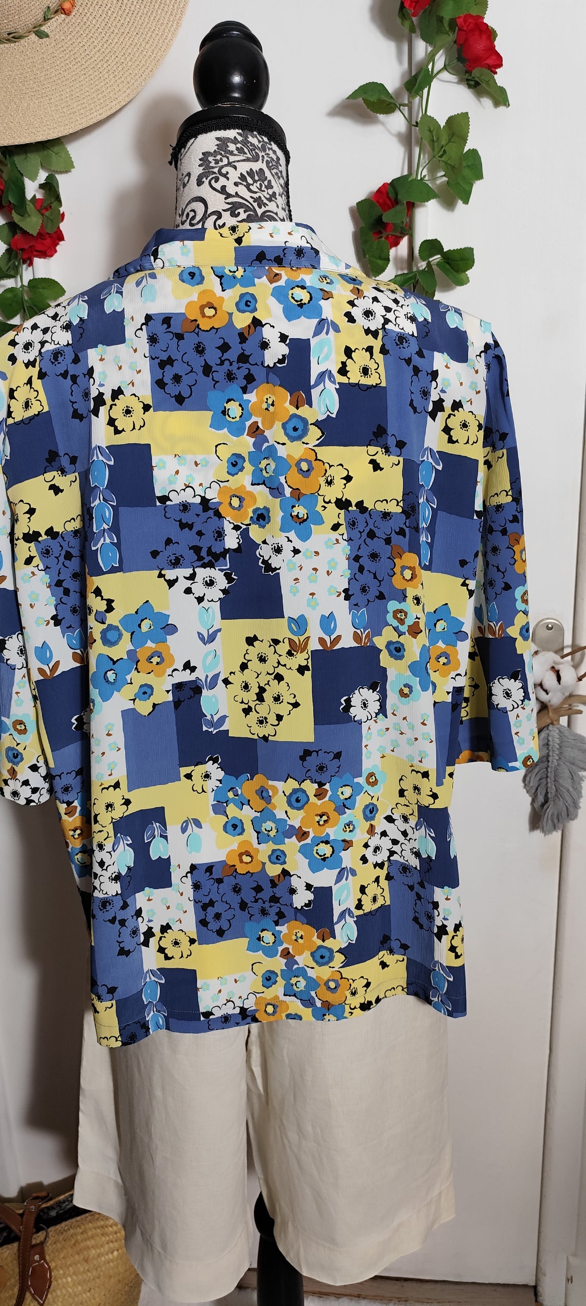 Chemise pop colorée Karting