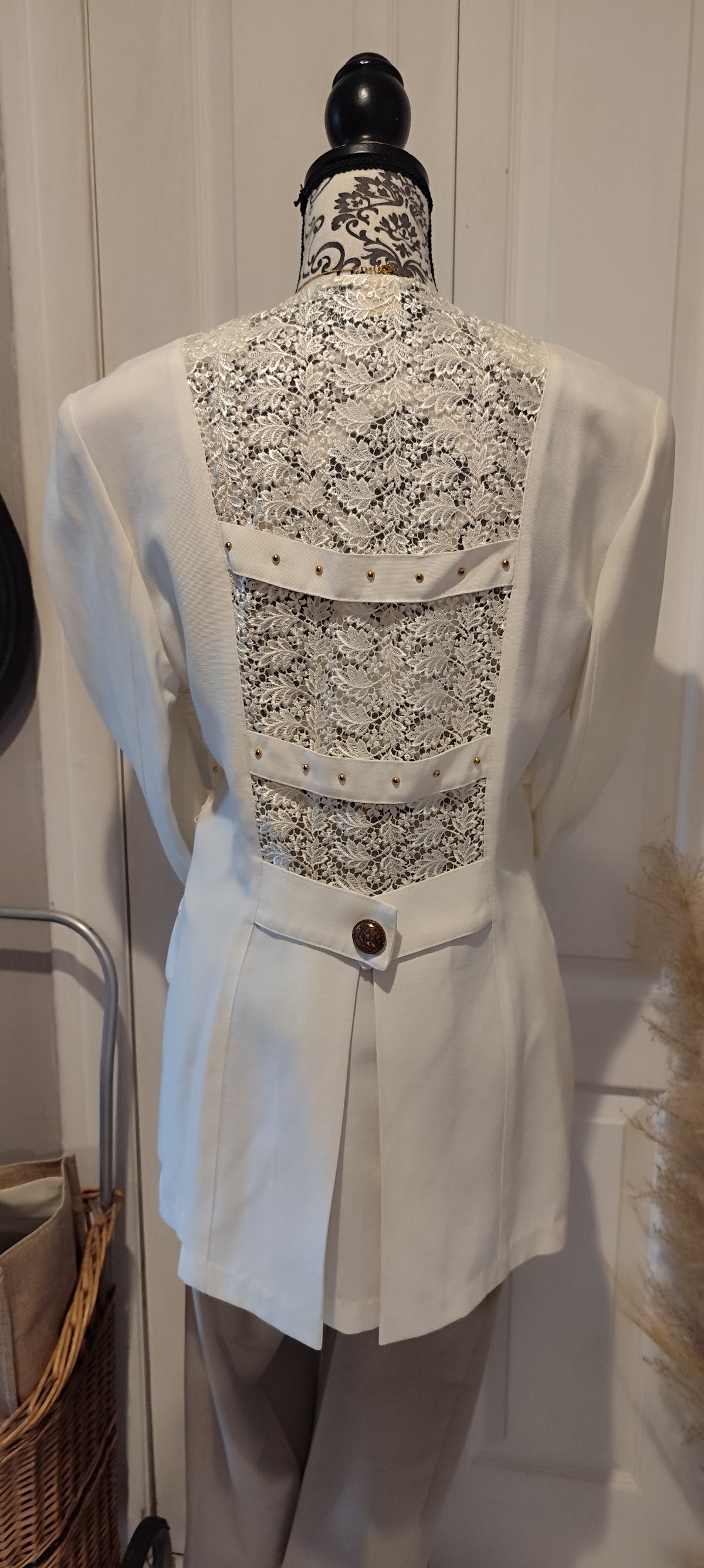 Blazer dos en dentelle Michael's