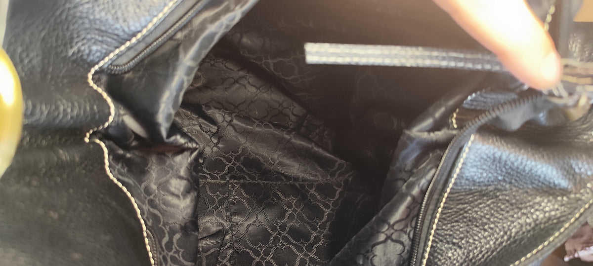 Sac en cuir anse modulable