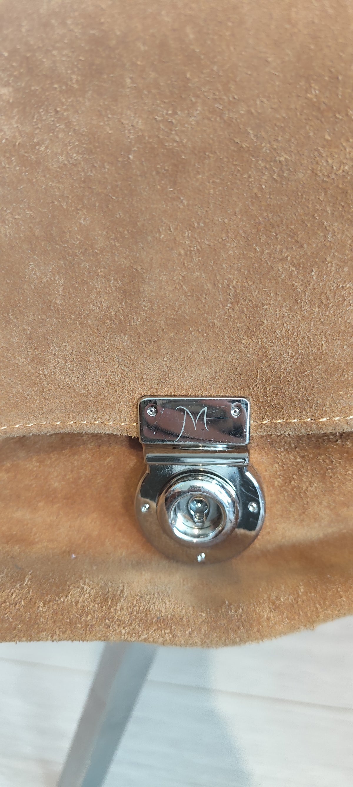 Sac cuir suédé
