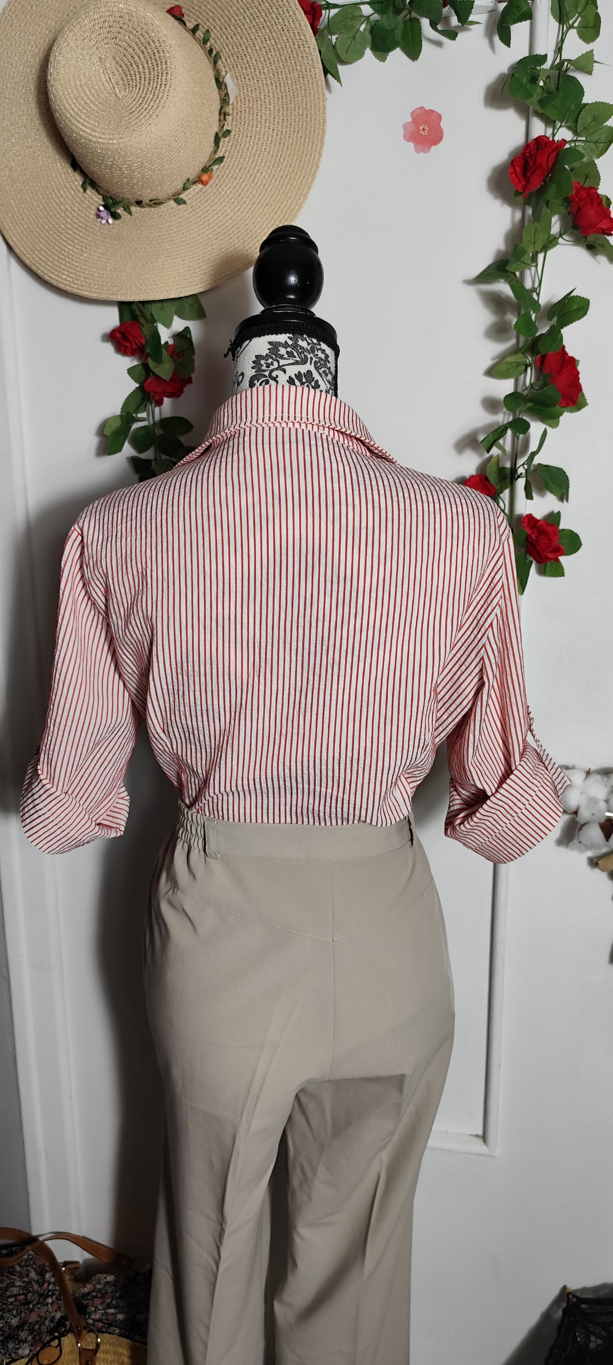 Chemise à rayures Halogène