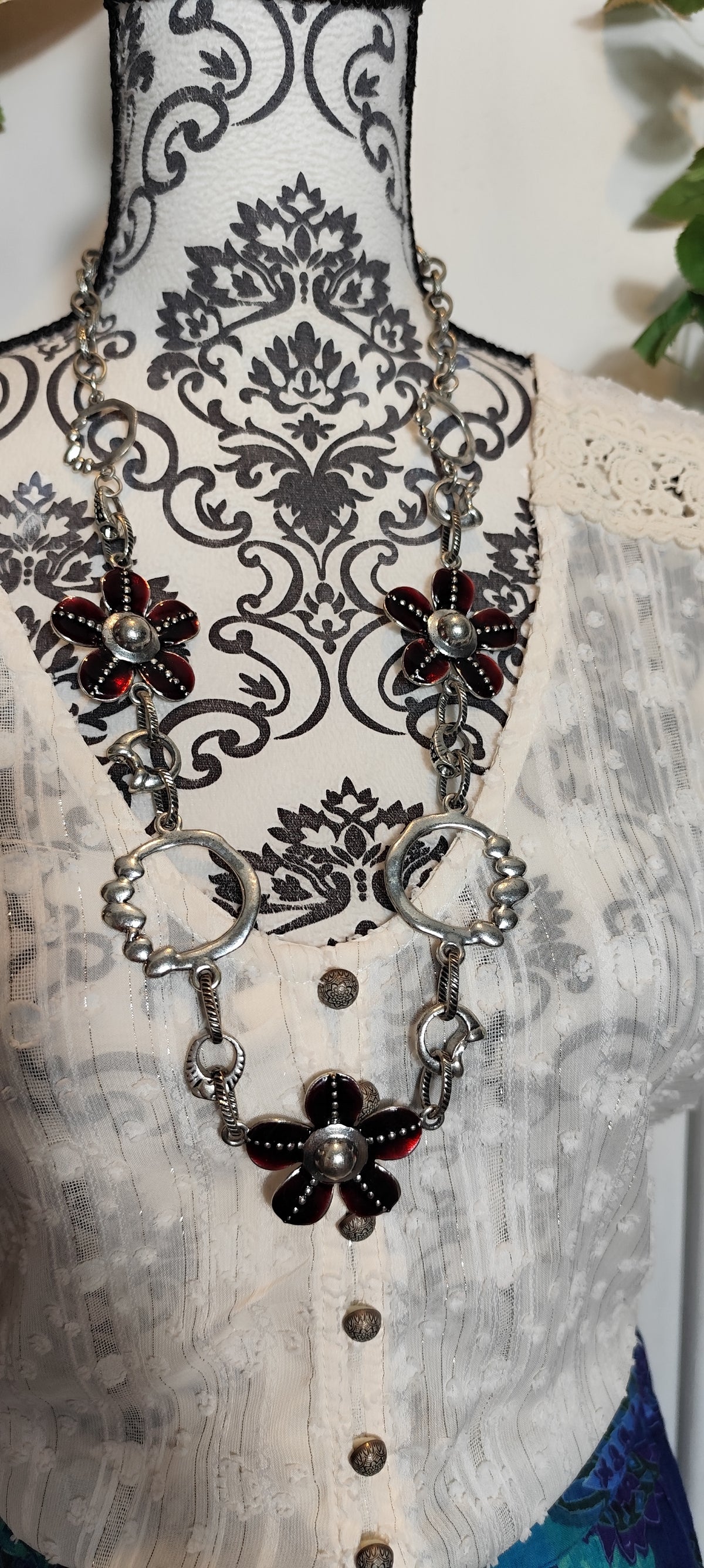 Collier fleur