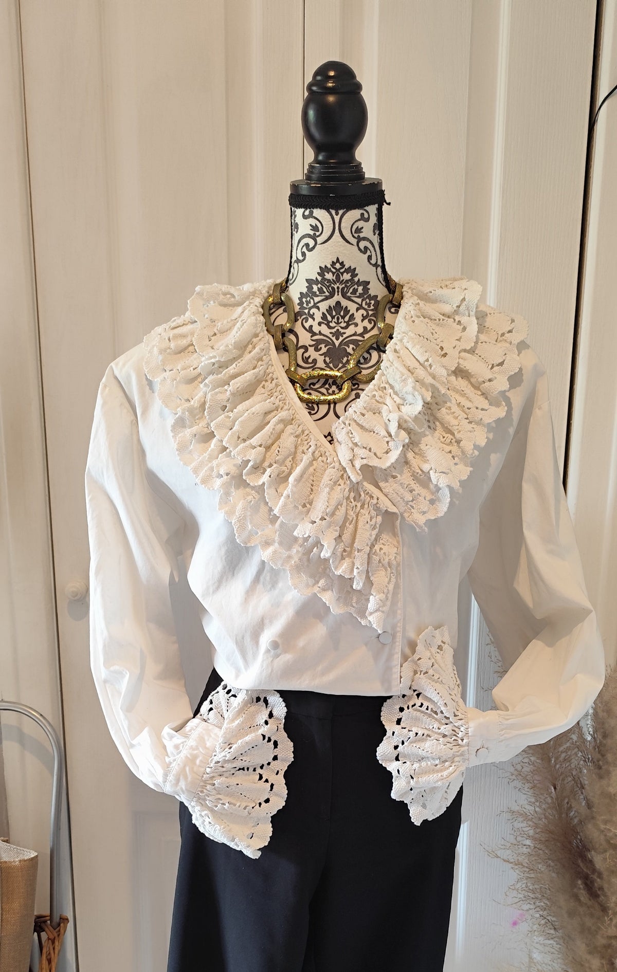 Blouse romantique Rossella Argento