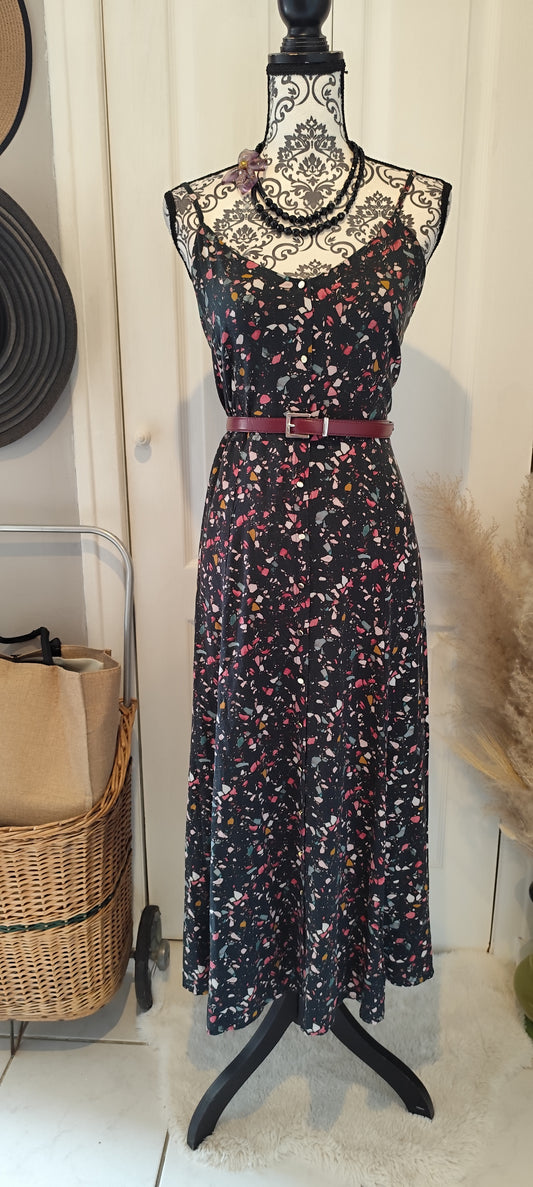 Robe longue boutonnée I code