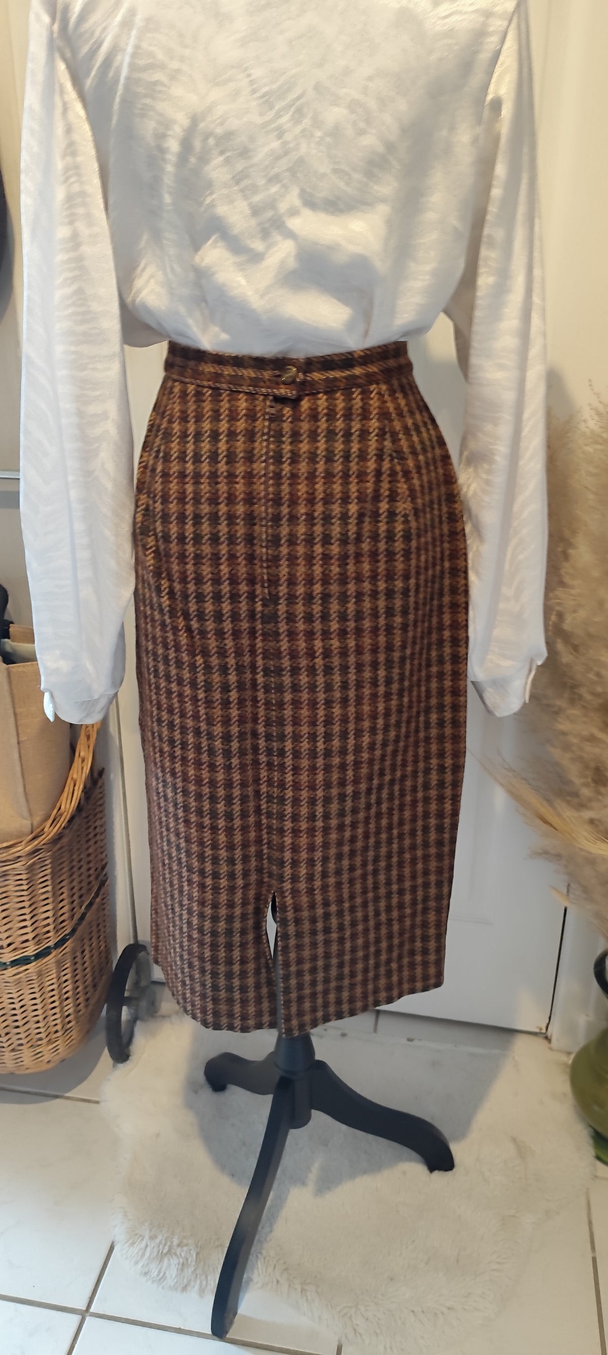 Ensemble tailleur pure laine Cacharel