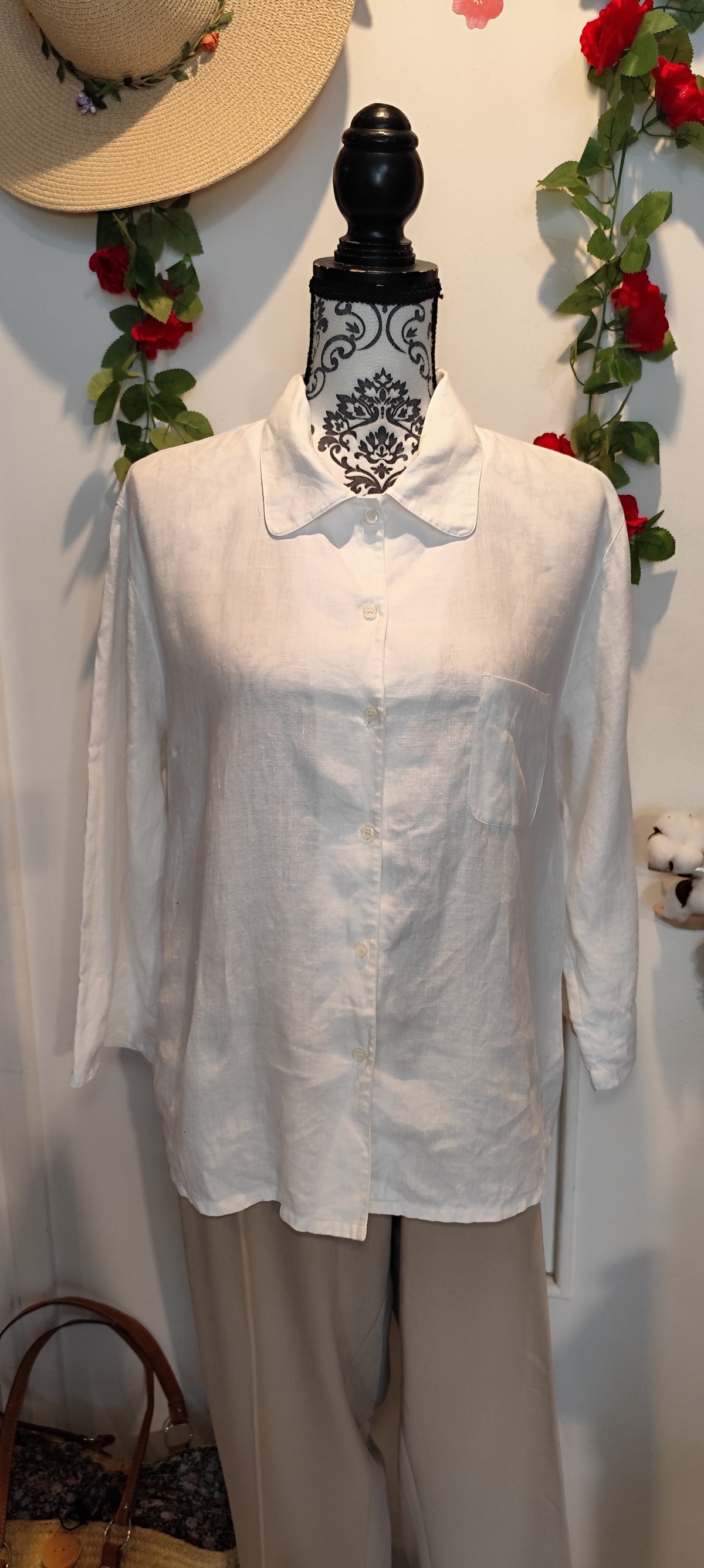 Chemise en lin Maison 1 2 3