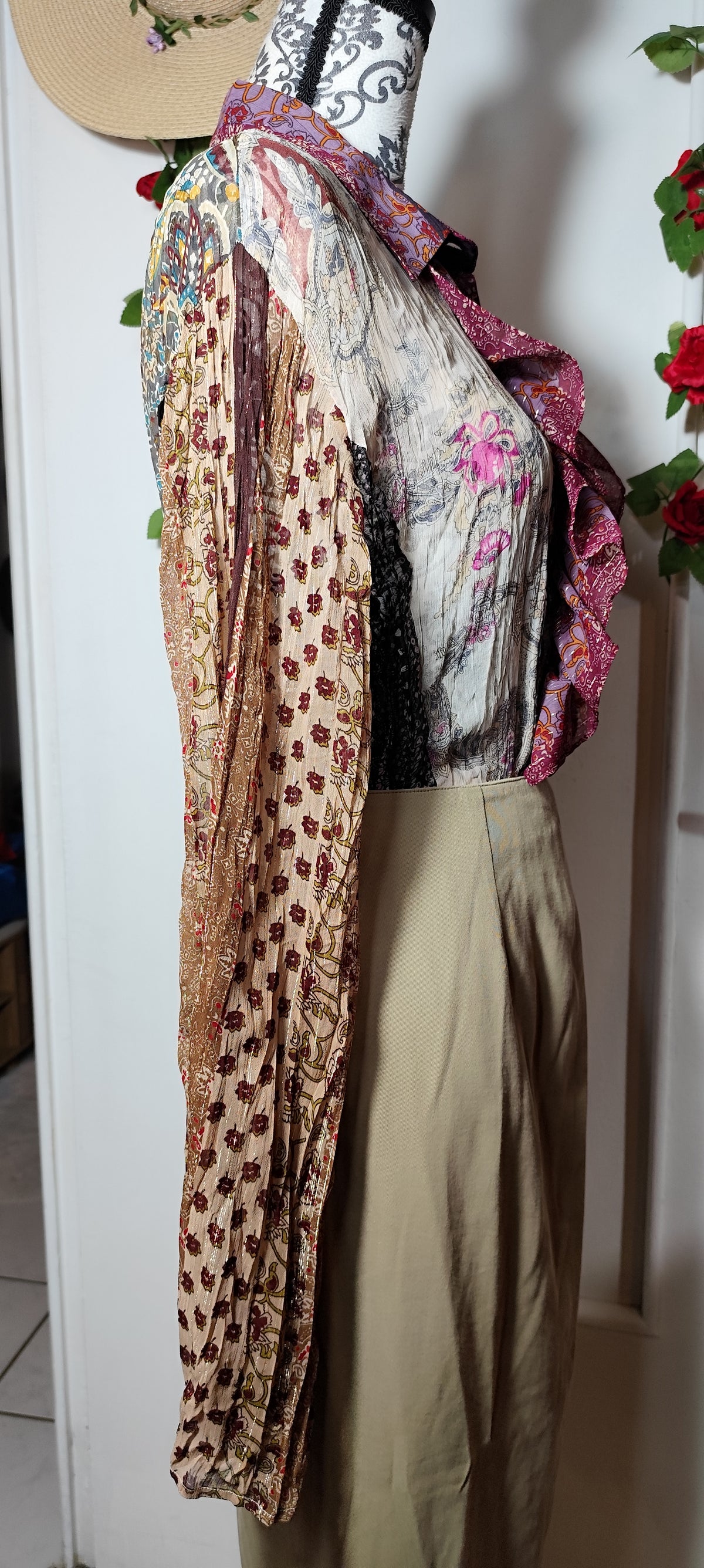 Chemise col jabot Madeleine