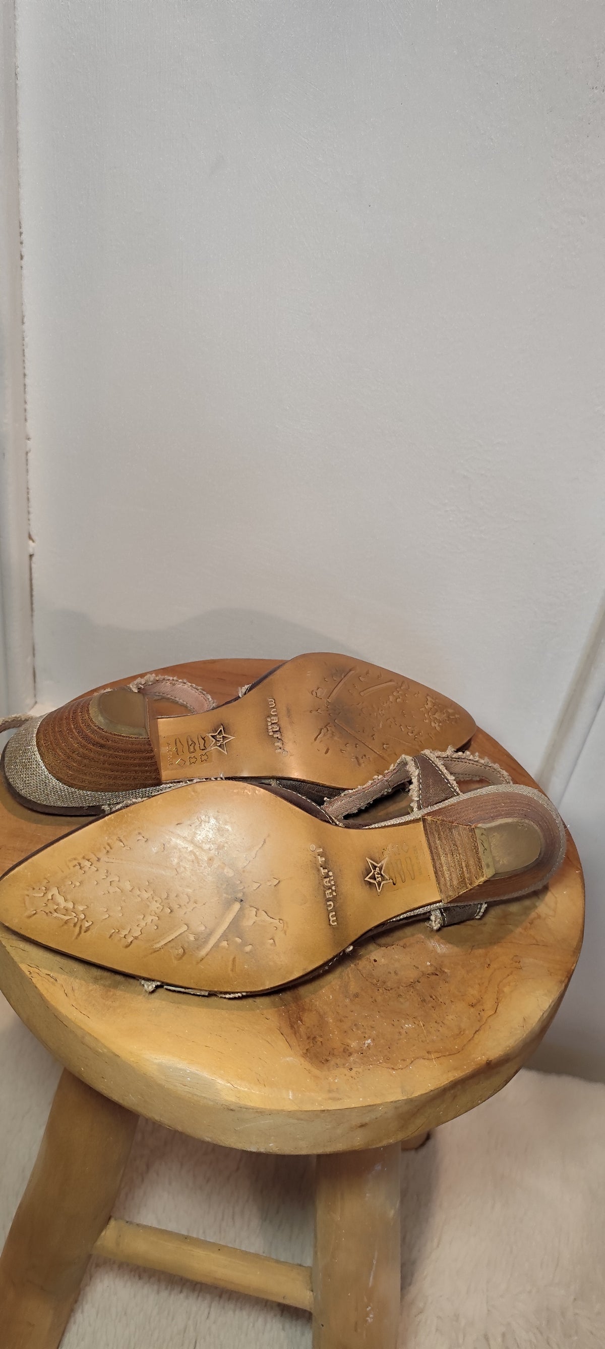 Slingback en cuir Muratti