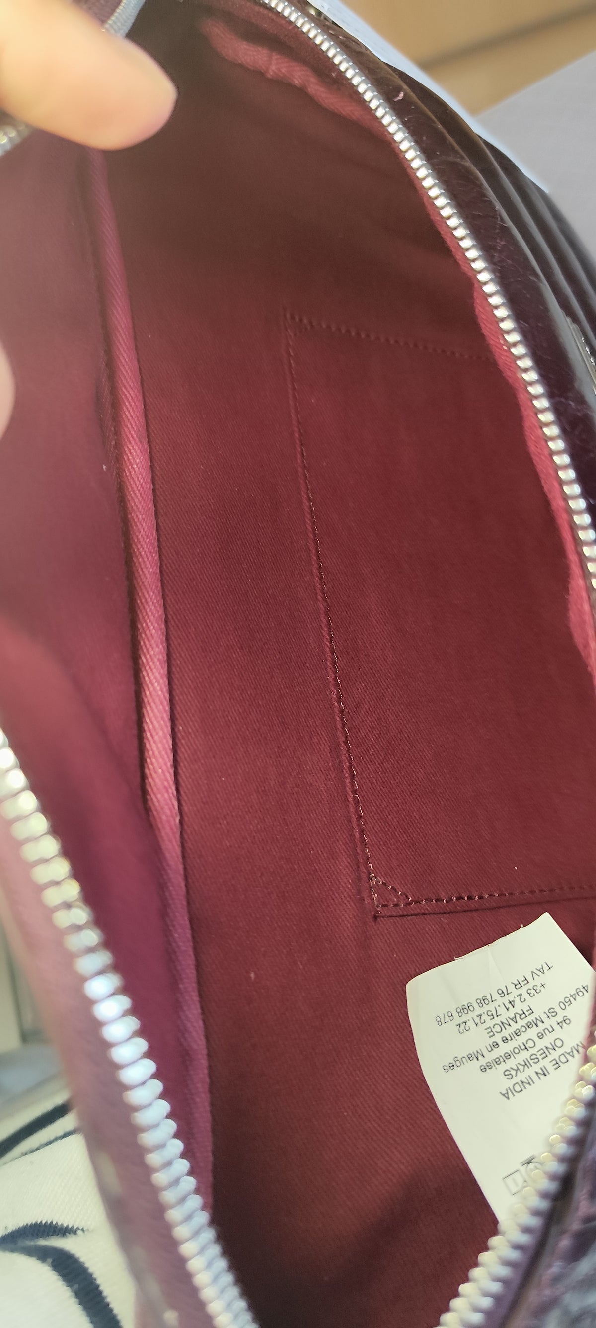 Sac banane cuir IKKS