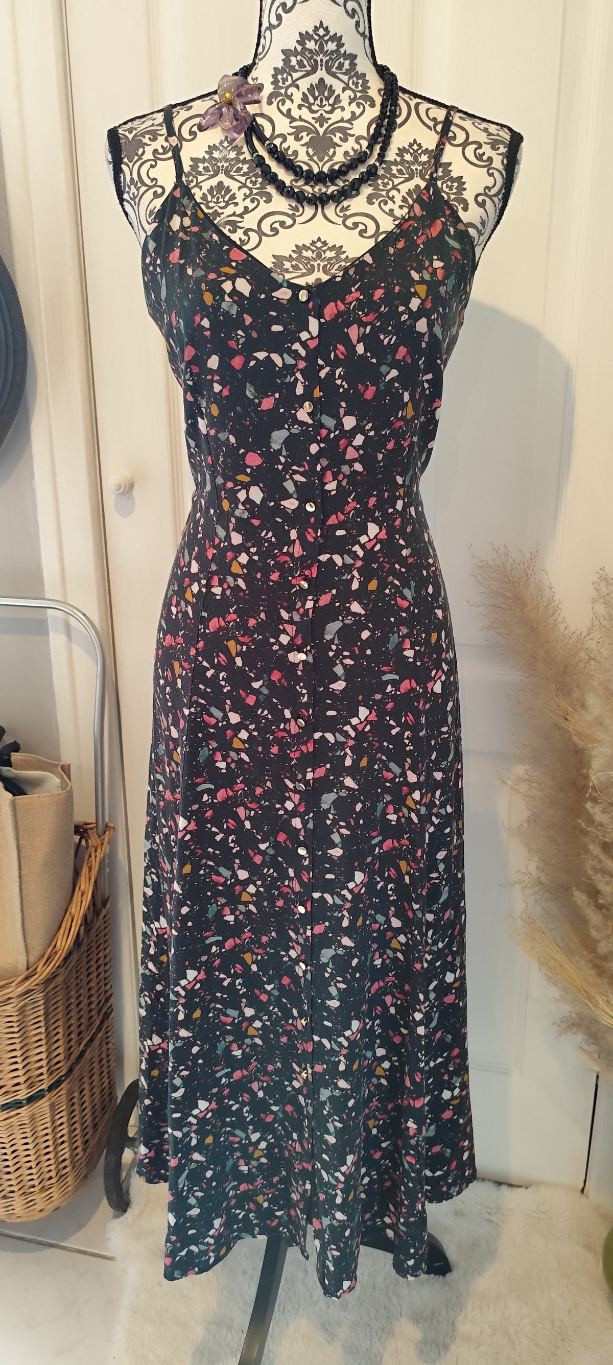 Robe longue boutonnée I code