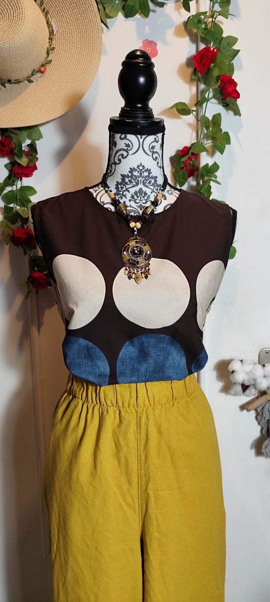 Top sans manches Made in Italy