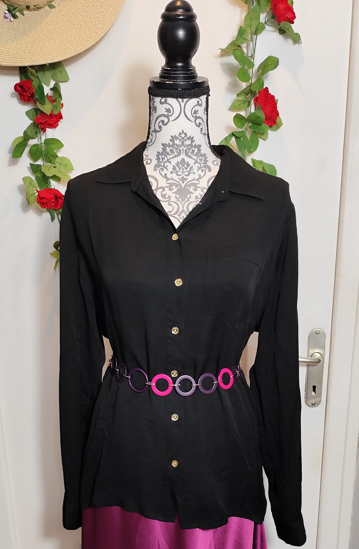 Chemise en soie Michael Kors