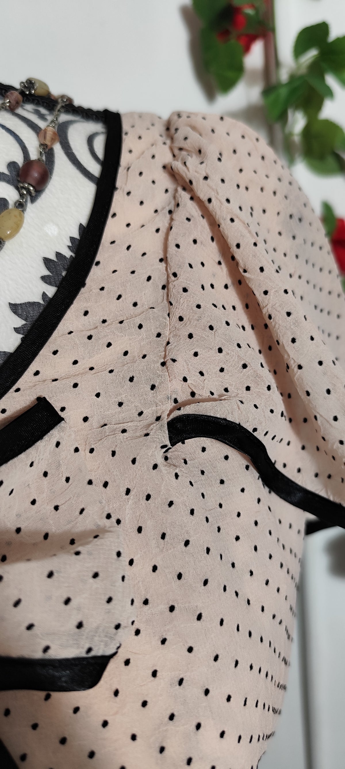 Blouse à volant Morgan