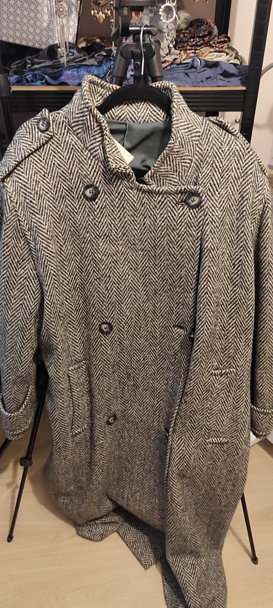 Manteau à chevrons