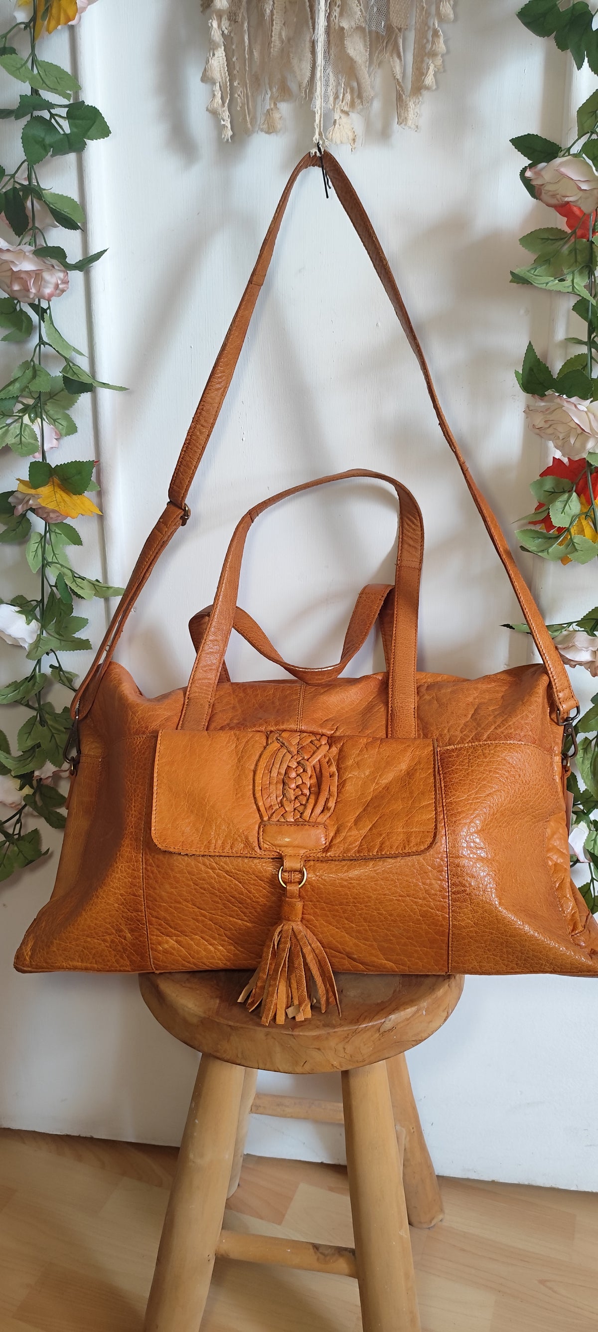 Bagage à main en cuir Pieces