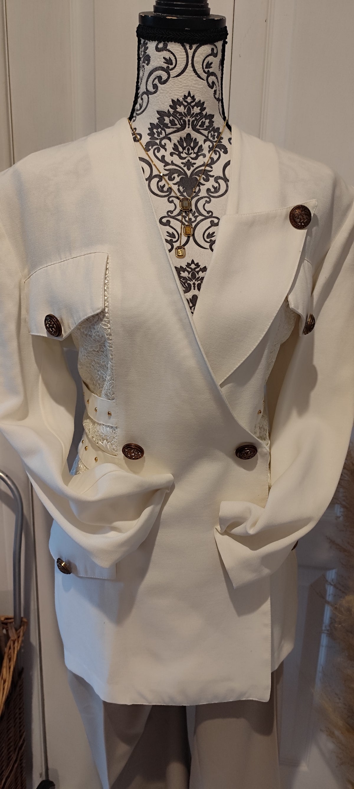 Blazer dos en dentelle Michael's
