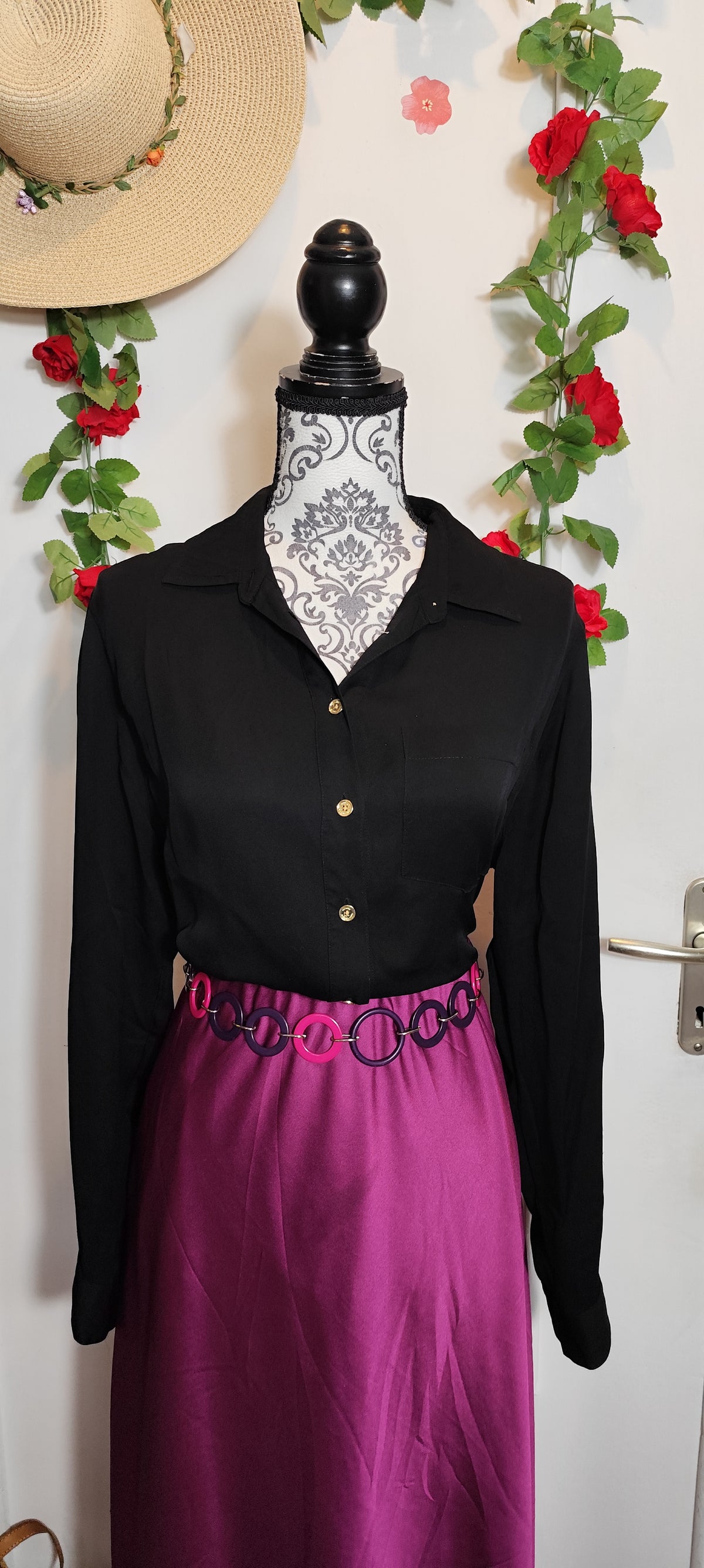 Chemise en soie Michael Kors