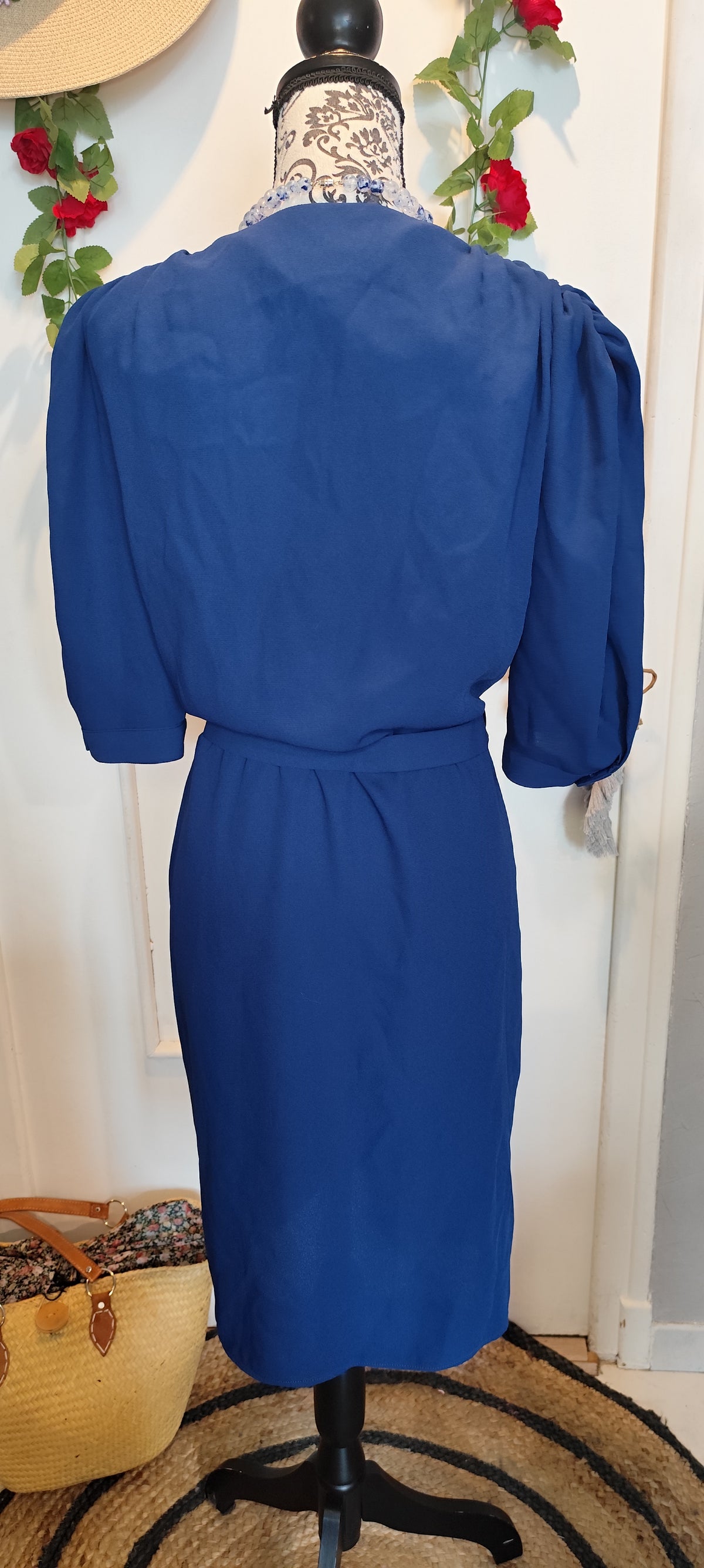 Robe portefeuille vintage