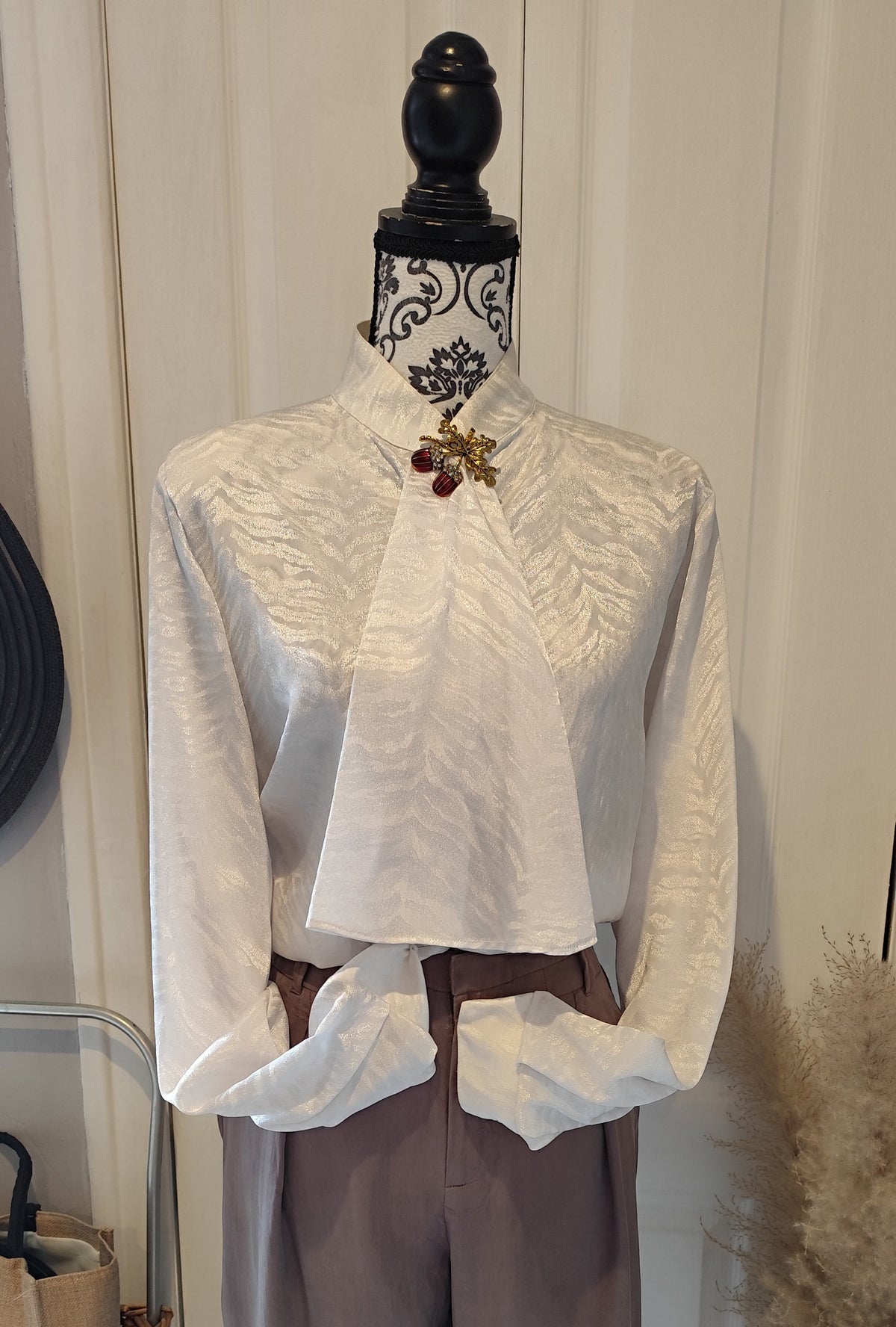 Chemise col élégant