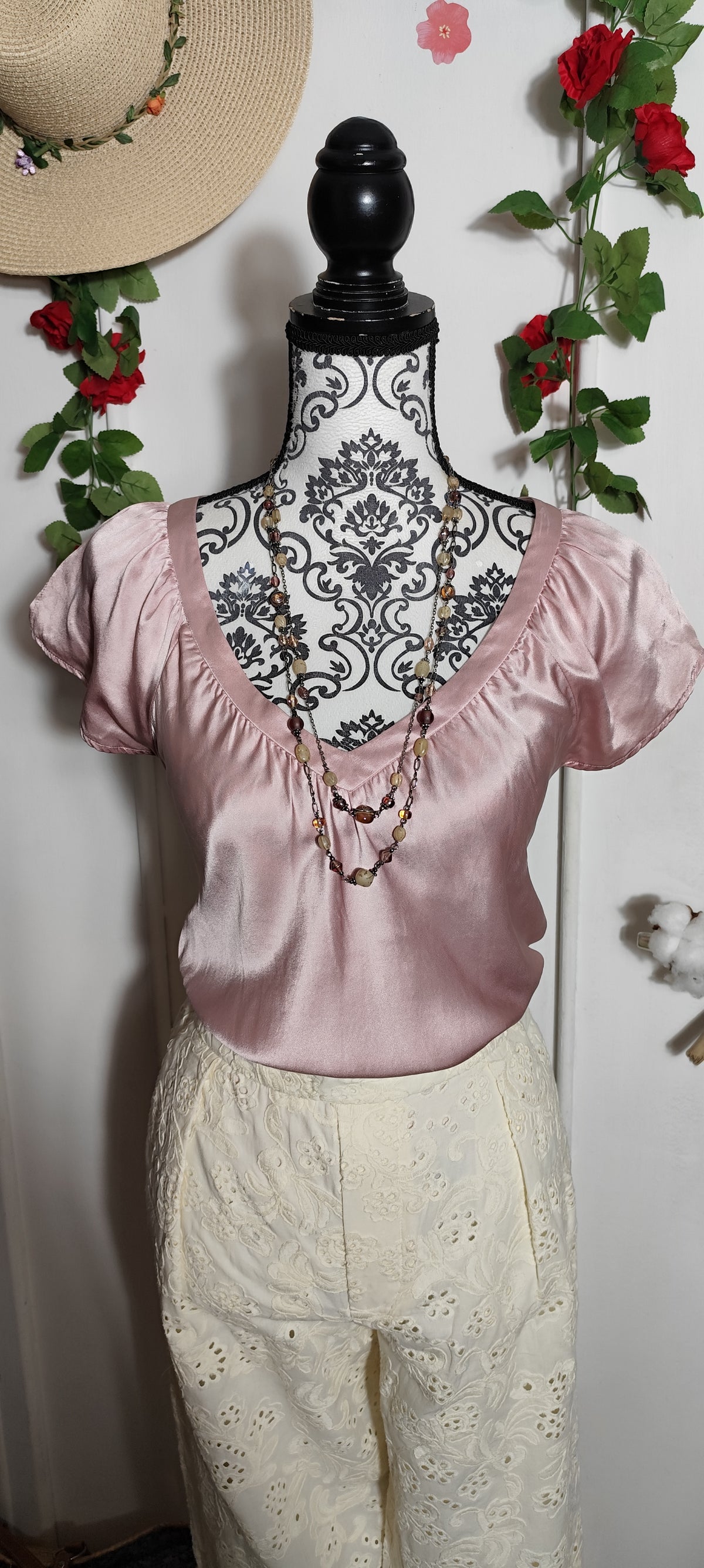 Blouse en soie Antonelle