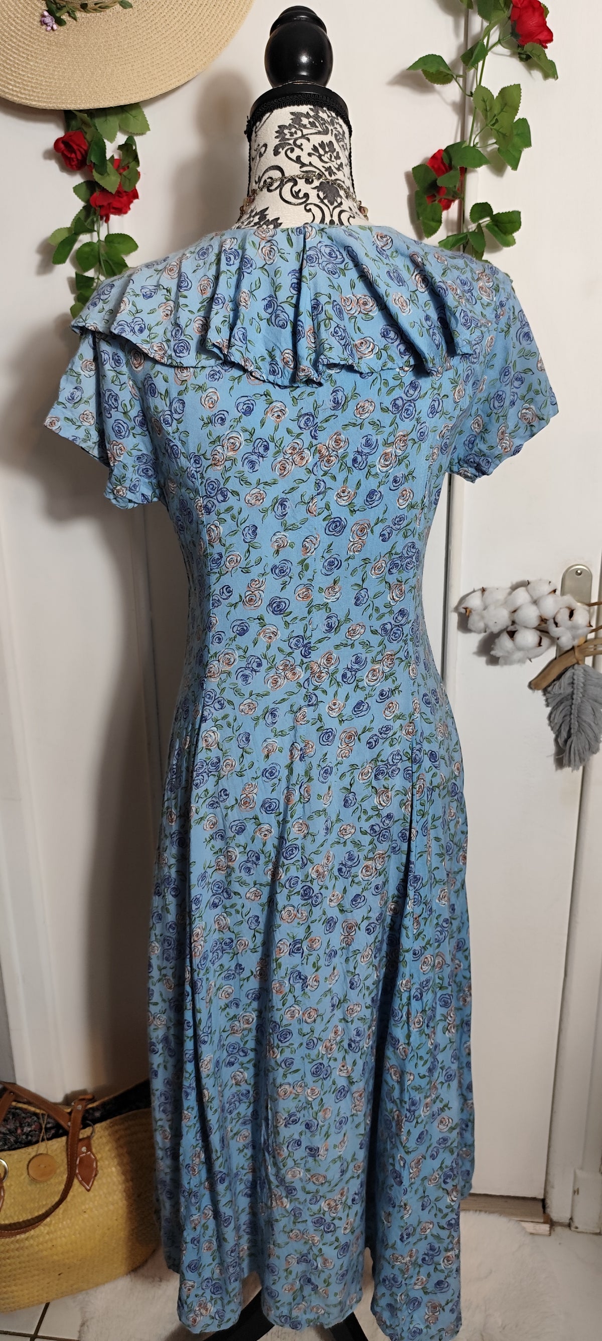 Robe col pèlerine Passeports