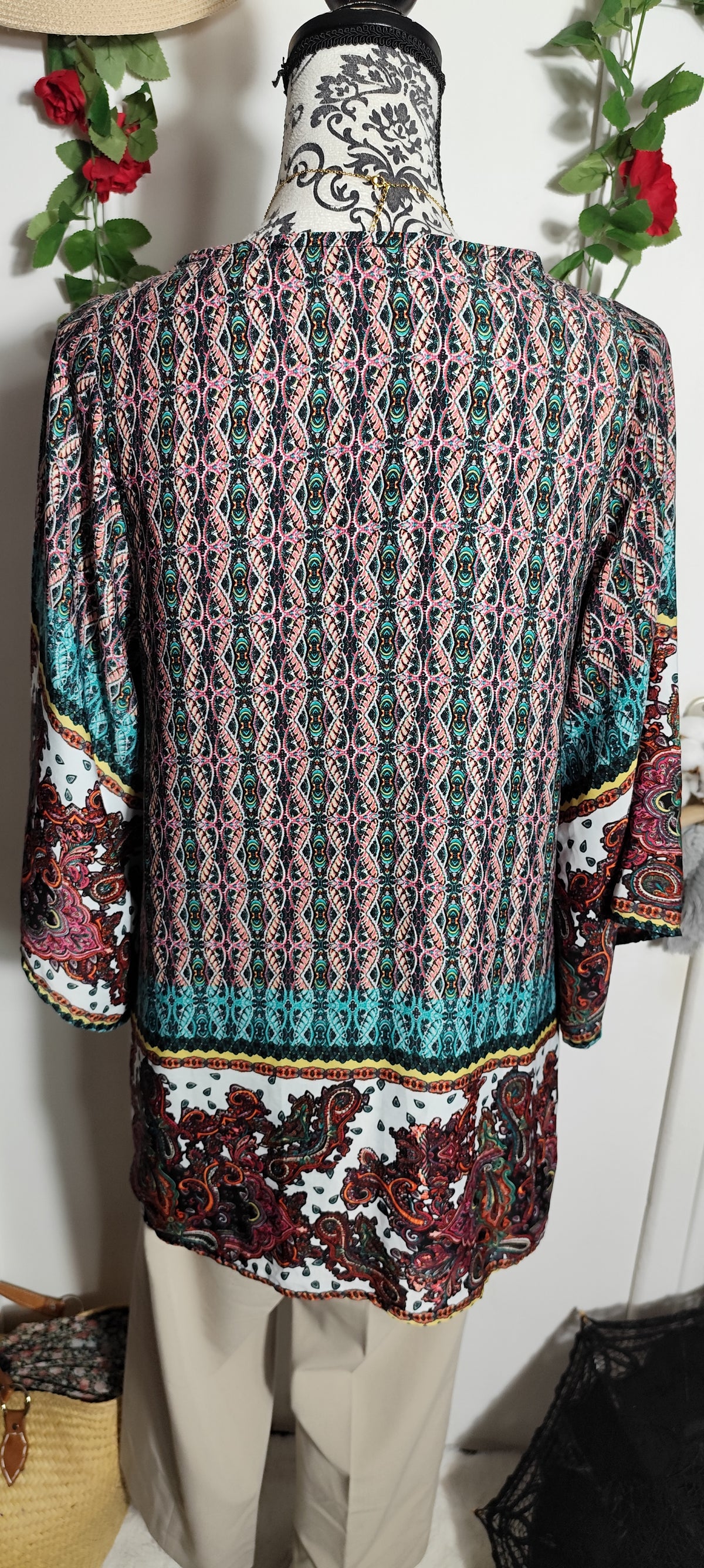 Blouse bohème Free for humanity