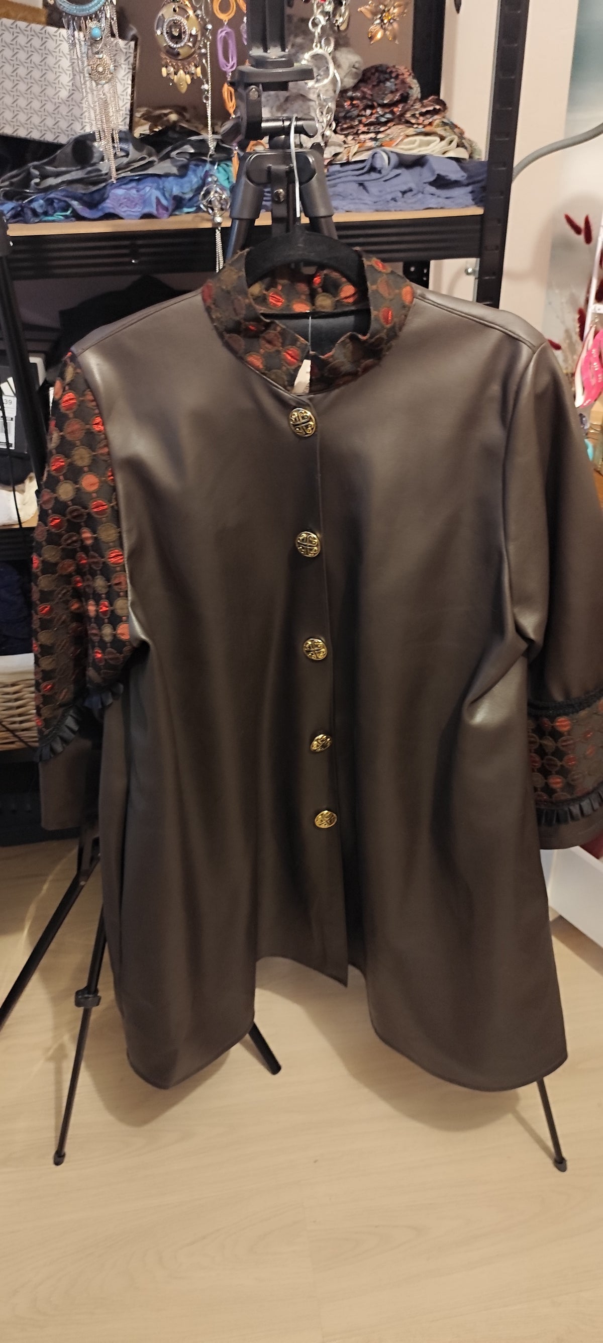 Veste cape vintage