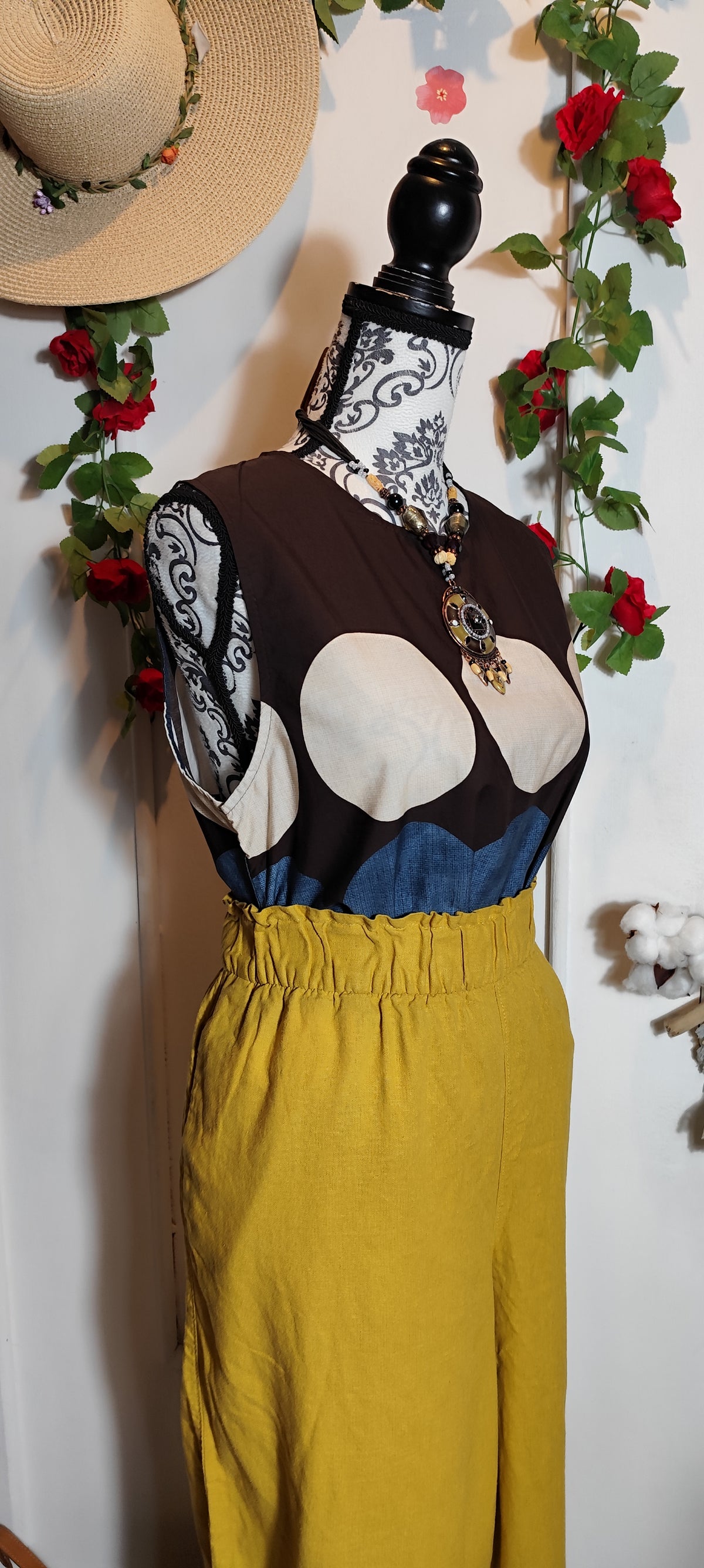 Top sans manches Made in Italy