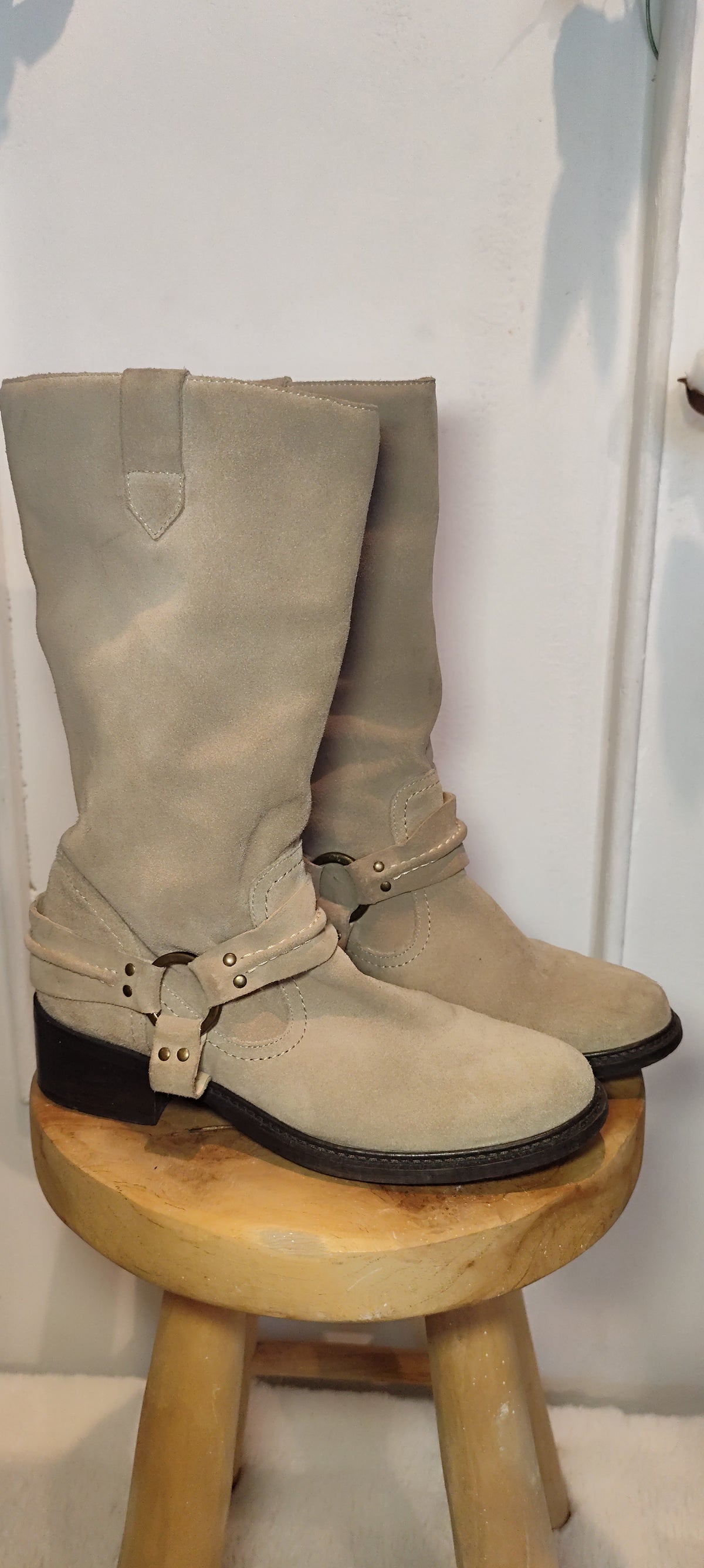 Bottes en cuir Texto