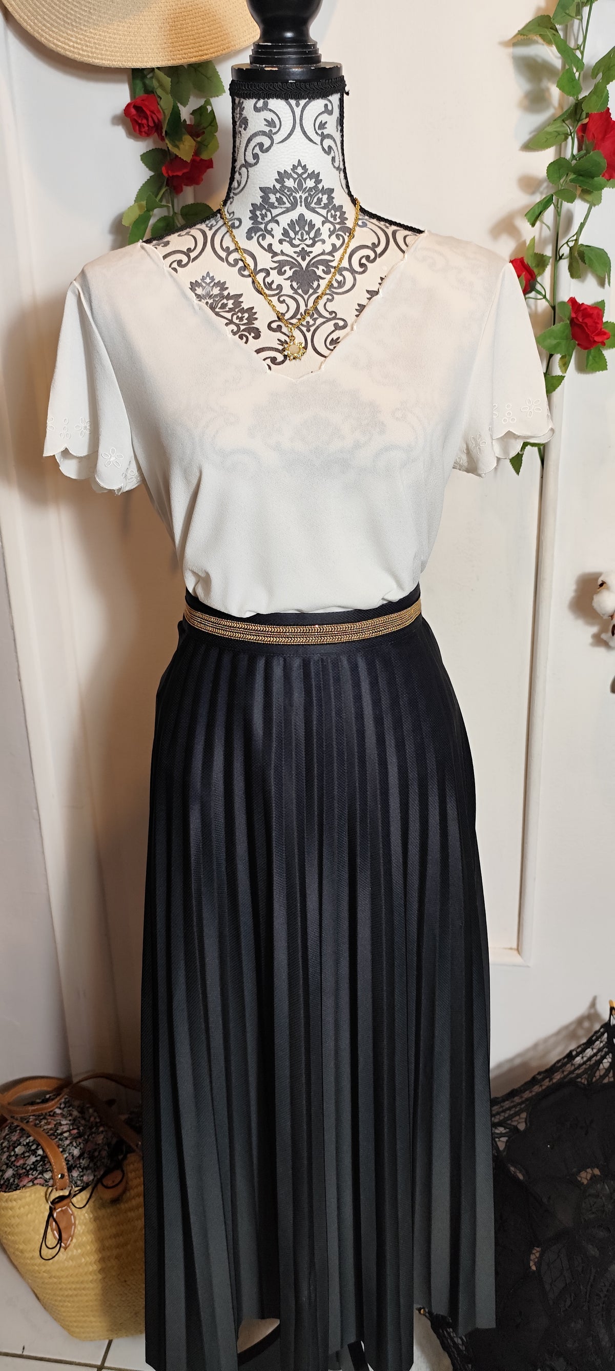 Blouse aux finitions délicates Camaïeu