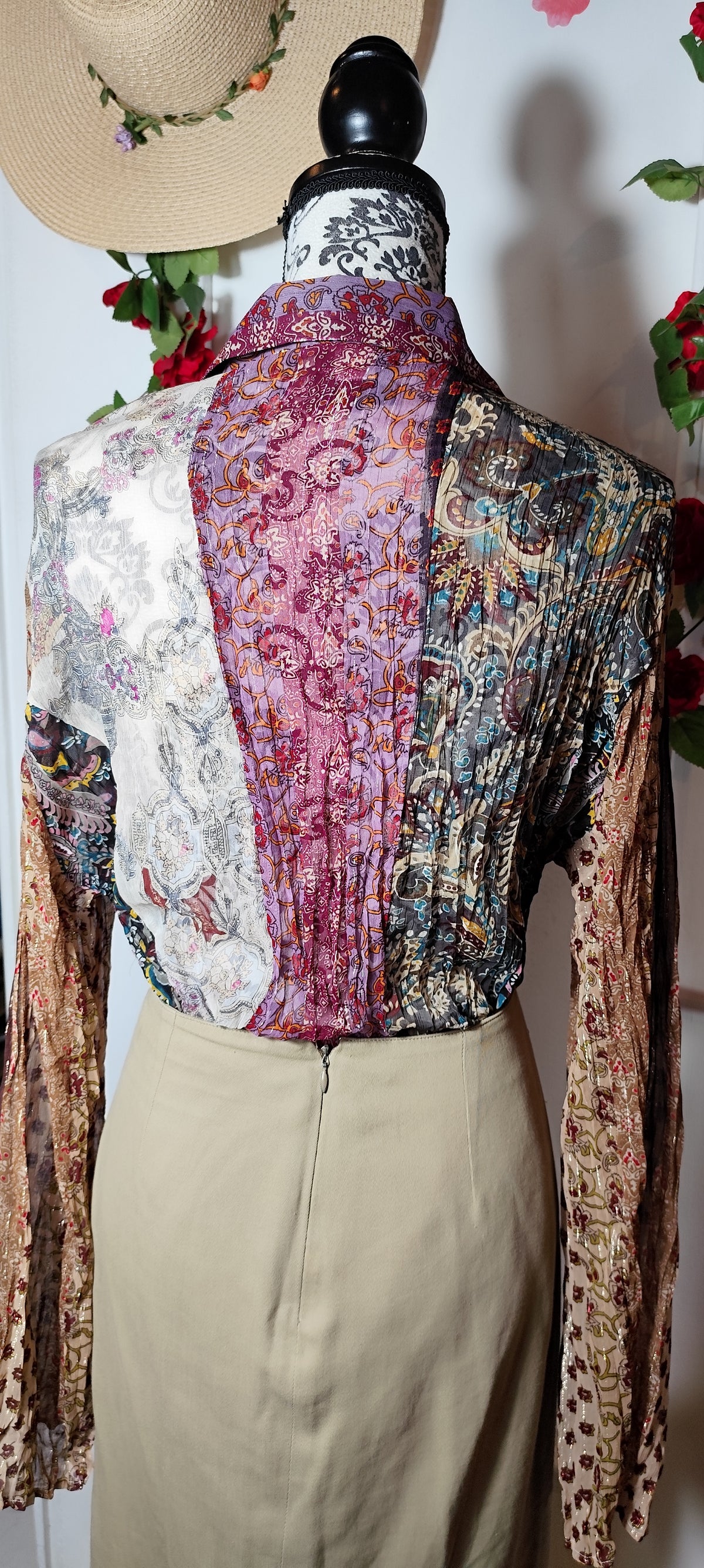 Chemise col jabot Madeleine