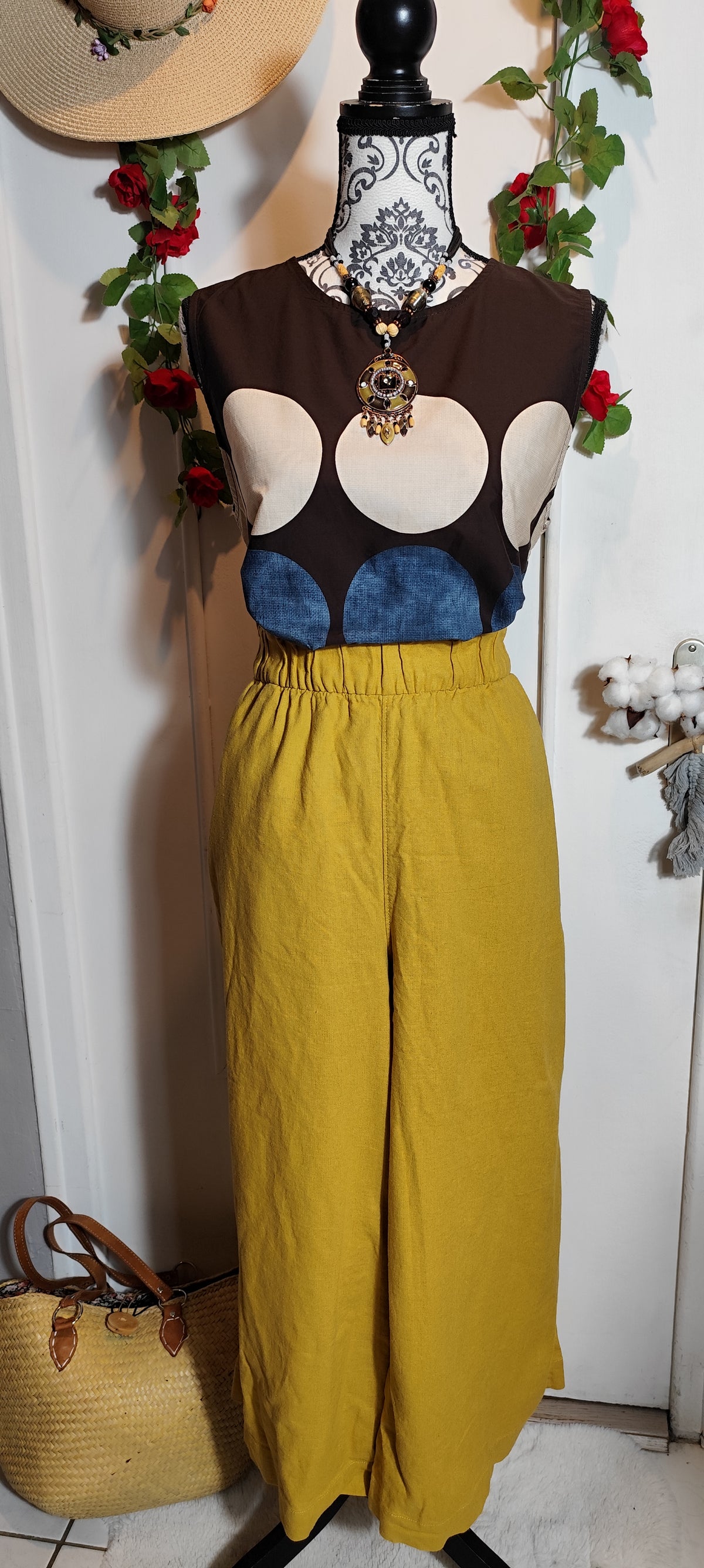 Top sans manches Made in Italy