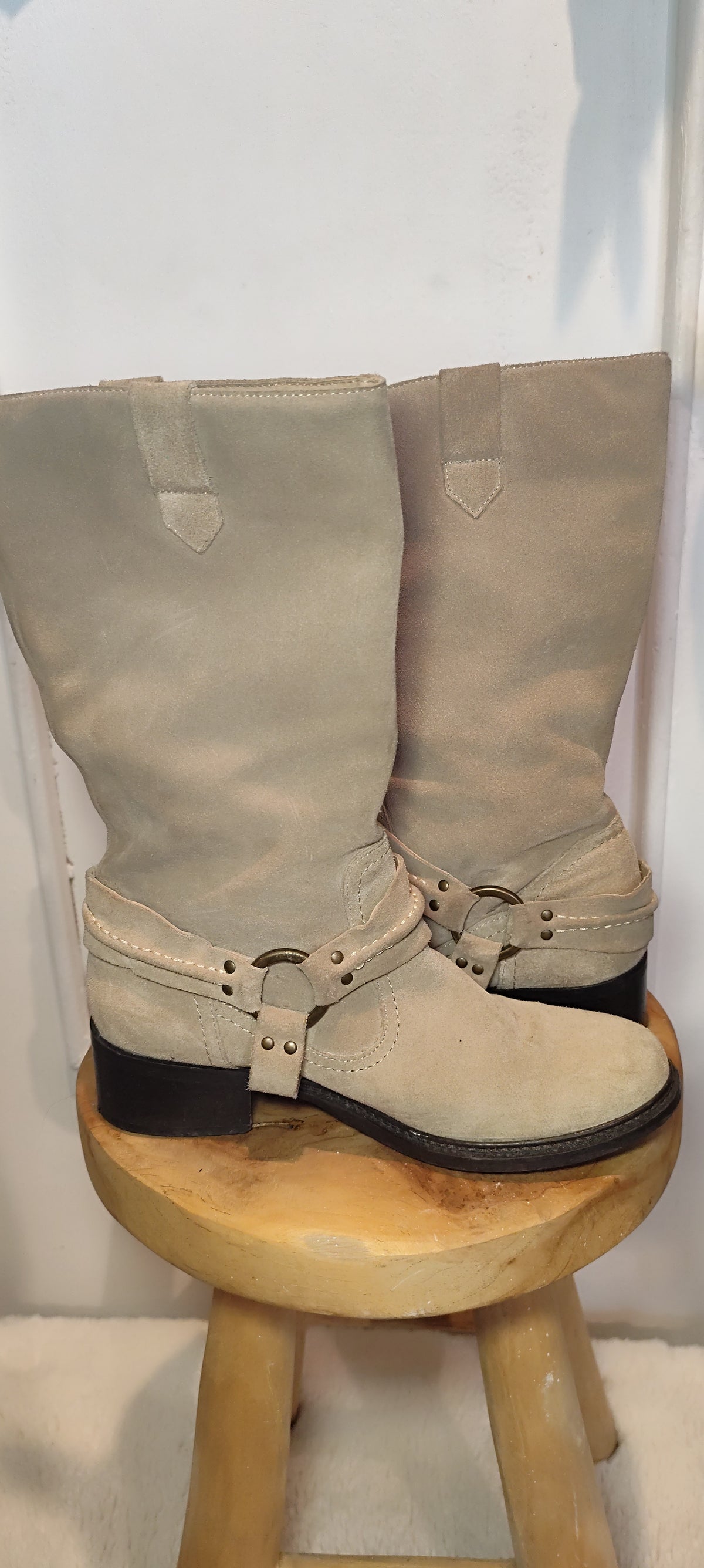 Bottes en cuir Texto