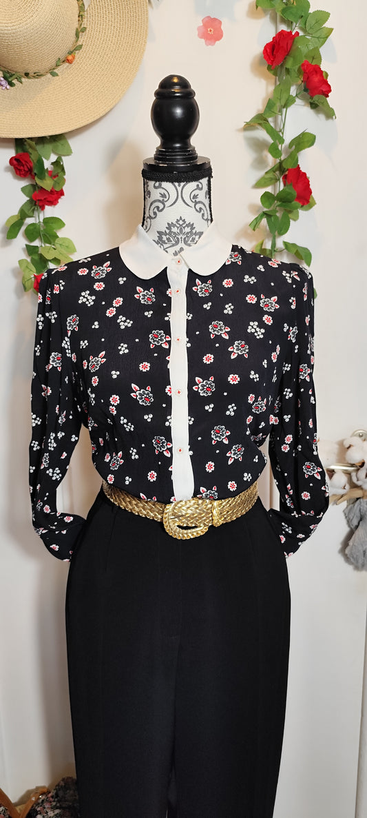 Chemise col claudine Naf Naf